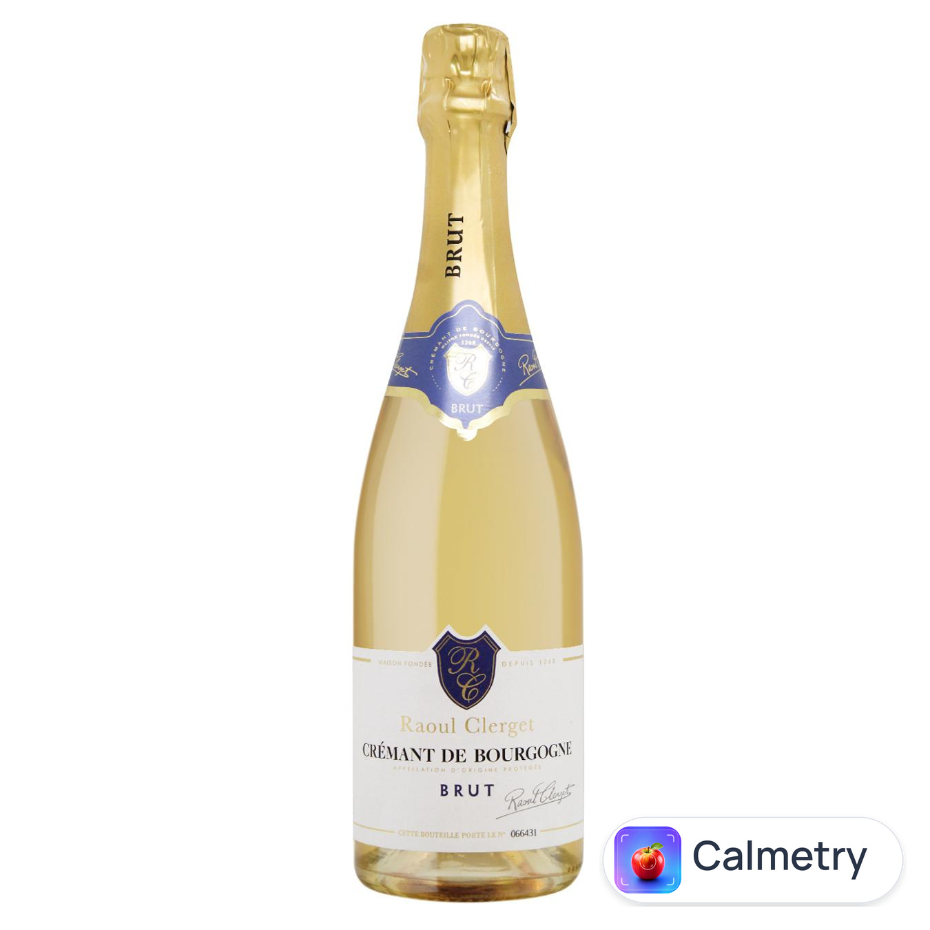 Вино ігристе Raoul Clerget Cremant de Bourgogne рожеве брют 12% 0,75л