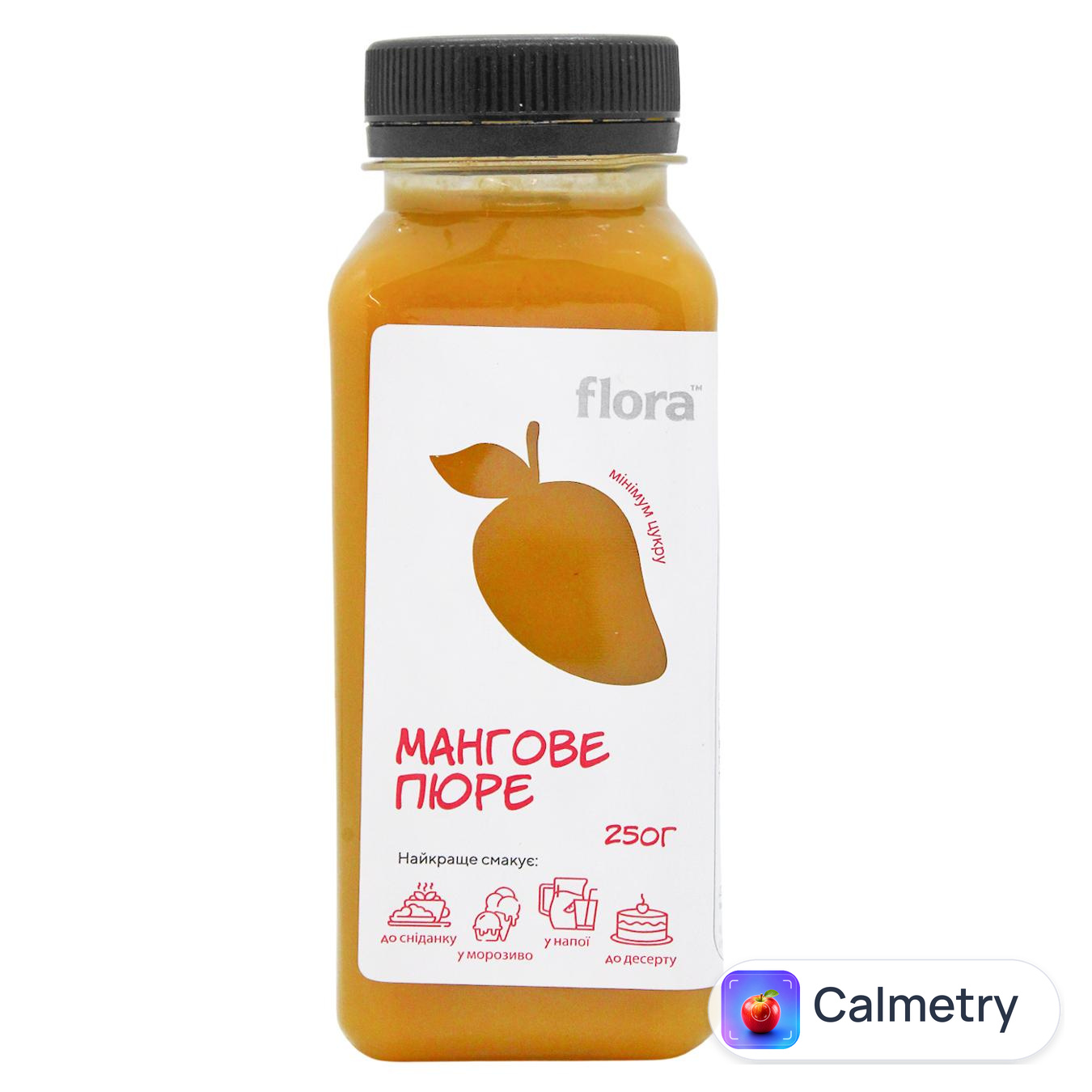 Пюре Flora Манго 250мл — фото продукту