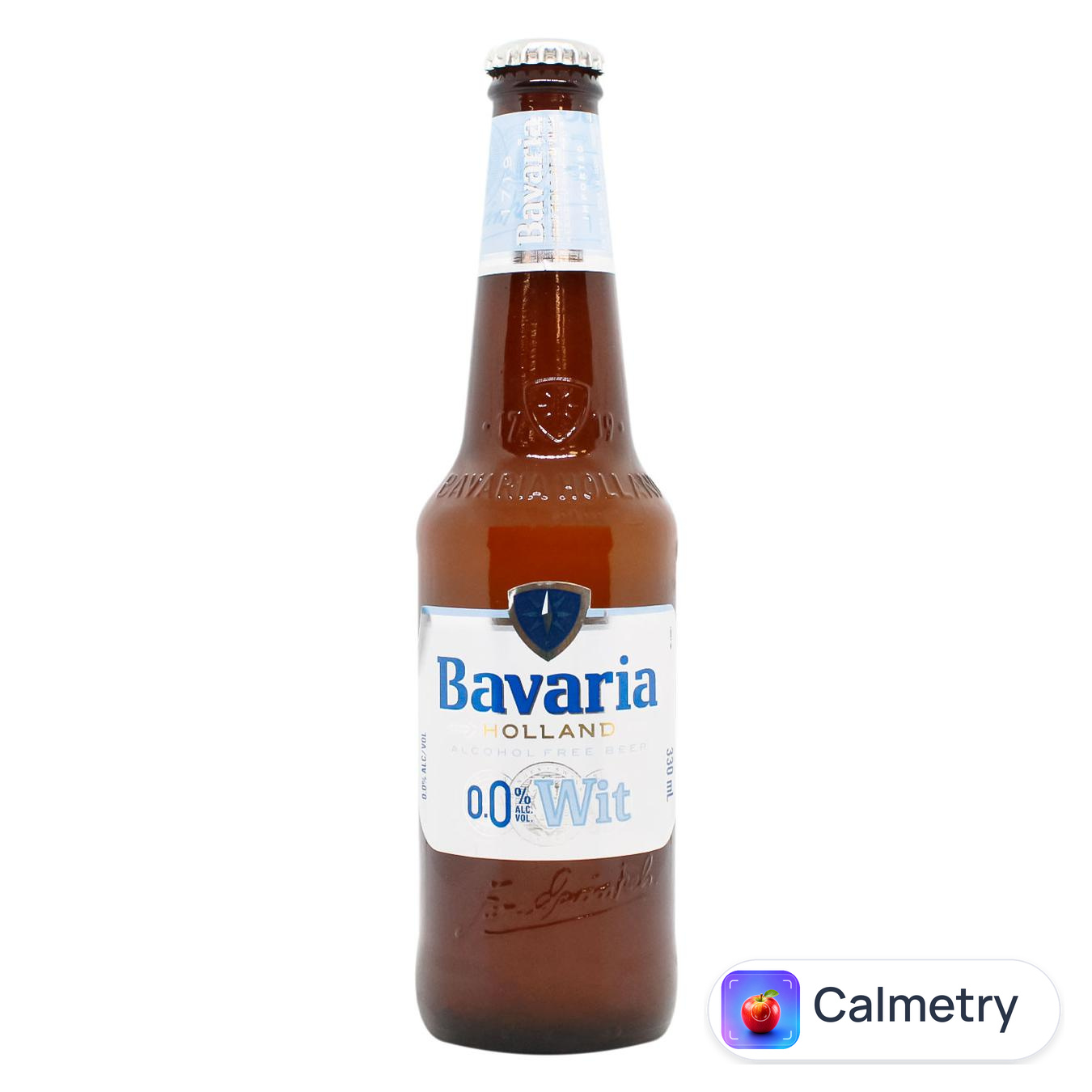 Пиво Bavaria Holland Wit світле нефільтроване безалкогольне 0,33л