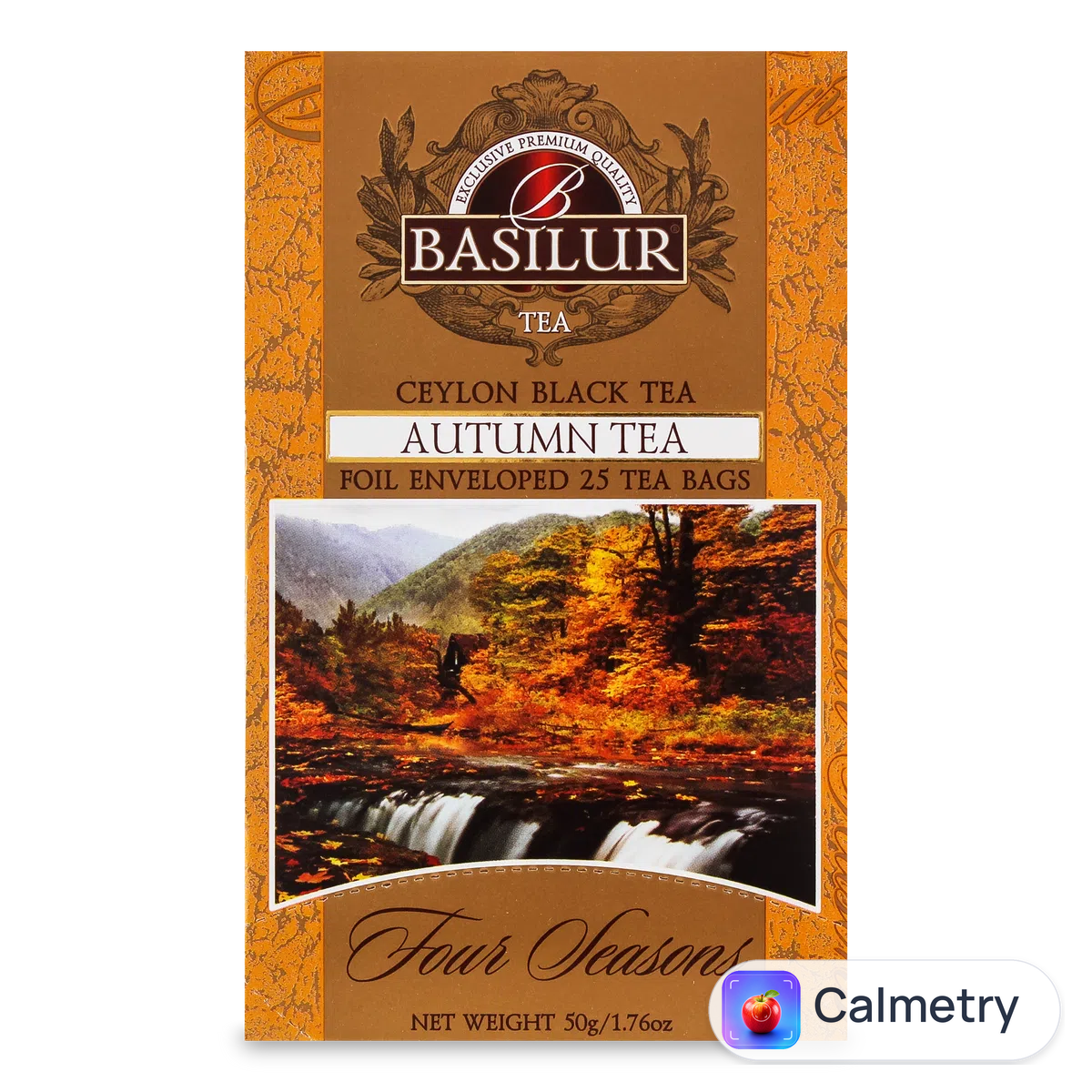 Чай чорний Basilur Four Seasons з кленовим сиропом 25*2г