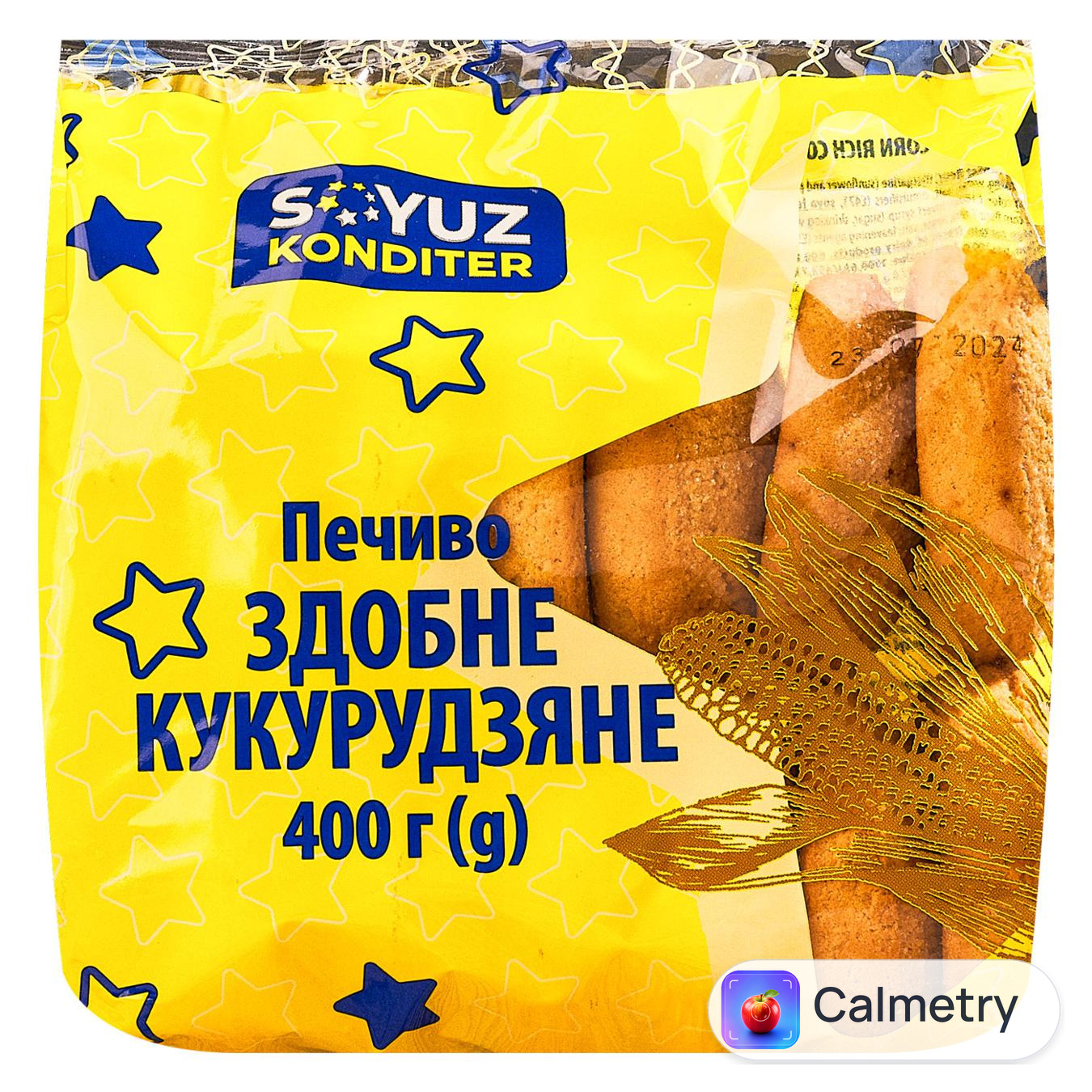 Печиво Soyuz Konditer здобне кукурудзяне 400г