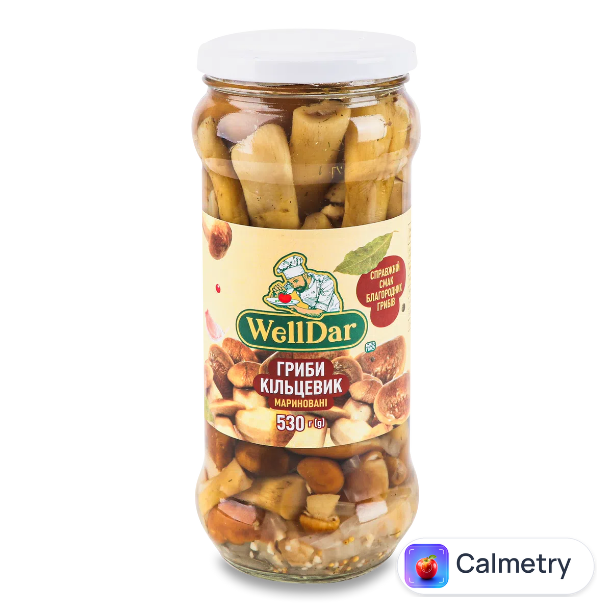 Гриби WellDar Кільцевик мариновані 530г