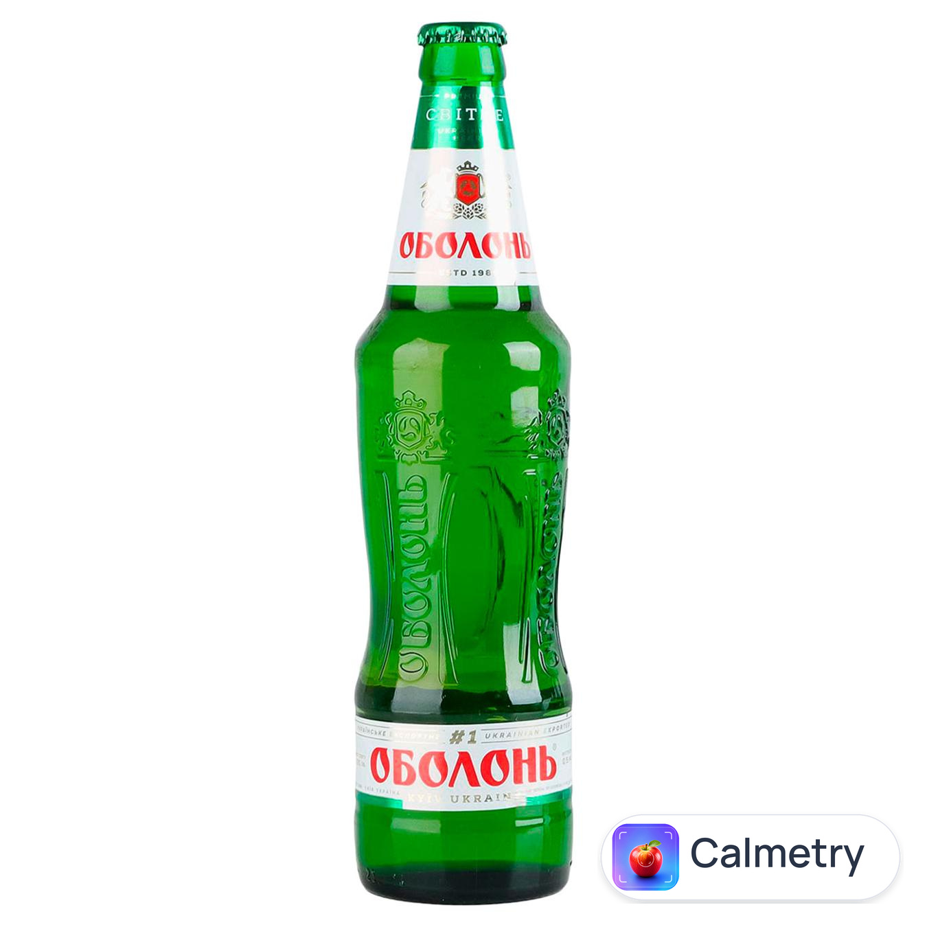 Пиво Оболонь світле 4,5% 0,5л