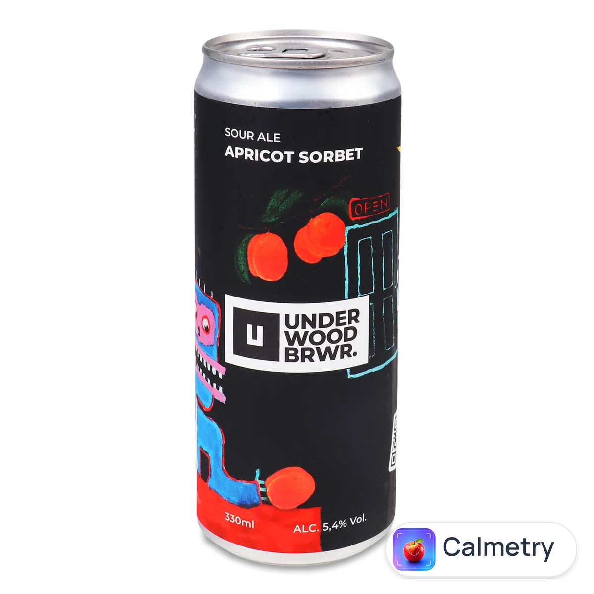 Пиво Underwood Brewery Apricot Sorbet світле нефільтроване з/б 0,33л