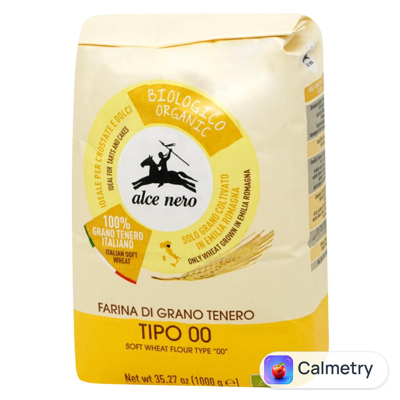 Борошно пшеничне Alce Nero Тип 00 органічне 1кг