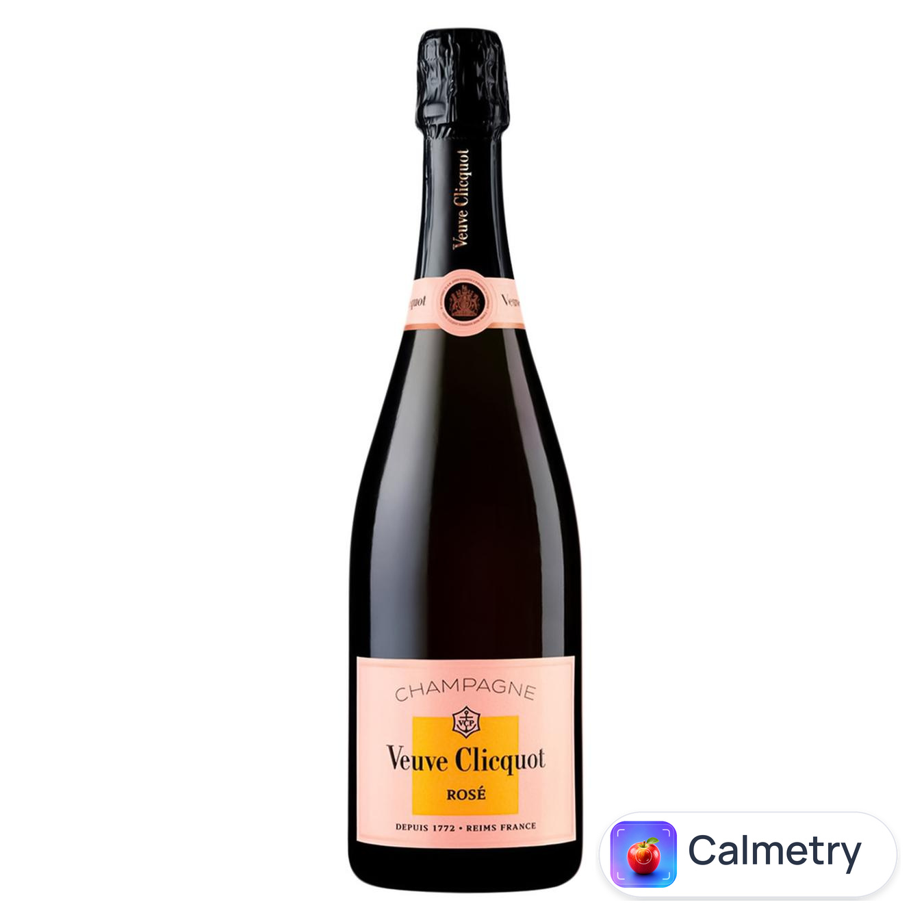 Шампанське Veuve Cliquot Ponsardin рожеве брют 12,5% 0,75л — фото продукту