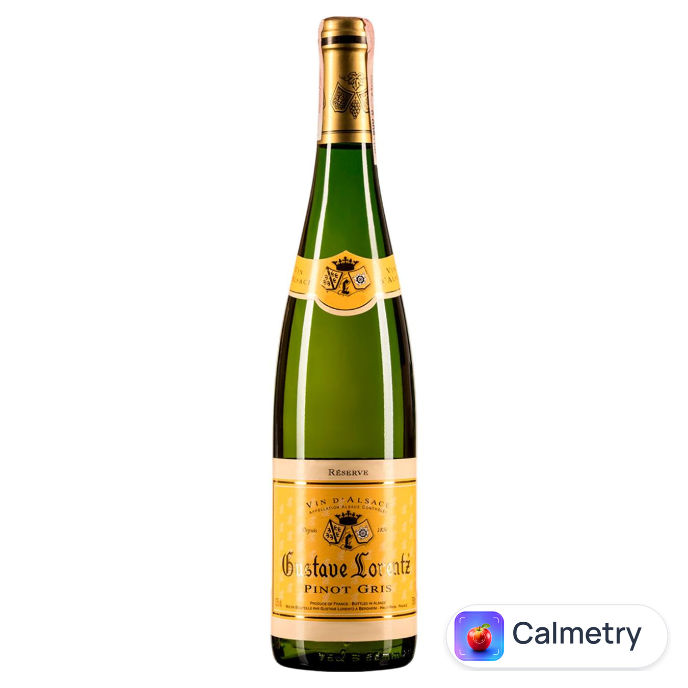 Вино Gustave Lorentz Pinot Gris Reserve біле сухе 13% 0,75л