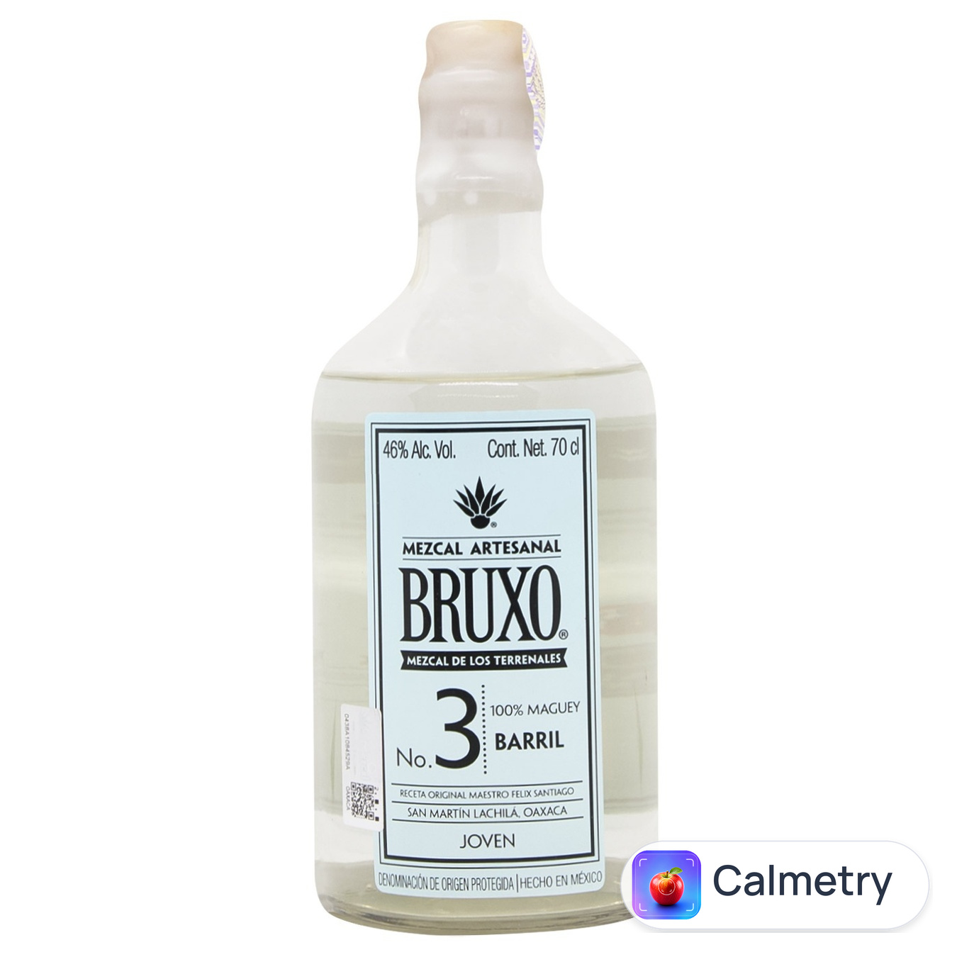 Мескаль BruXo No3 Barril Joven 46% 0,7л