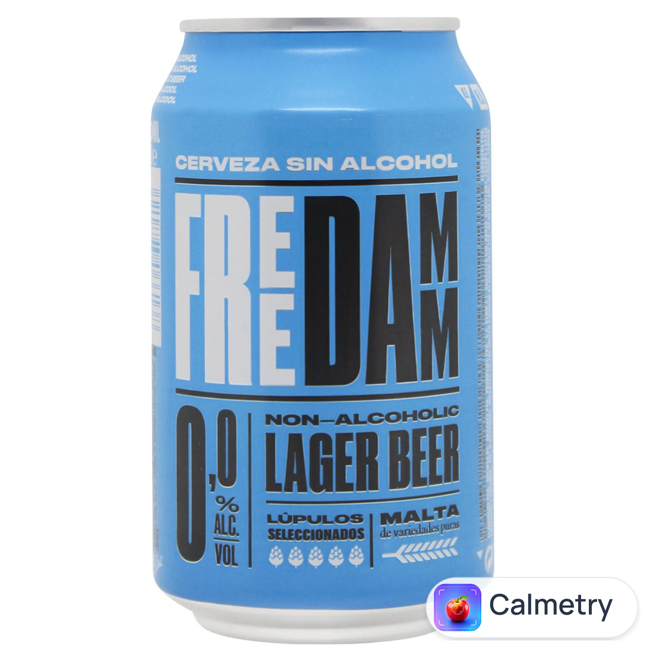Пиво Estrella Damm світле безалкогольне 0,33л