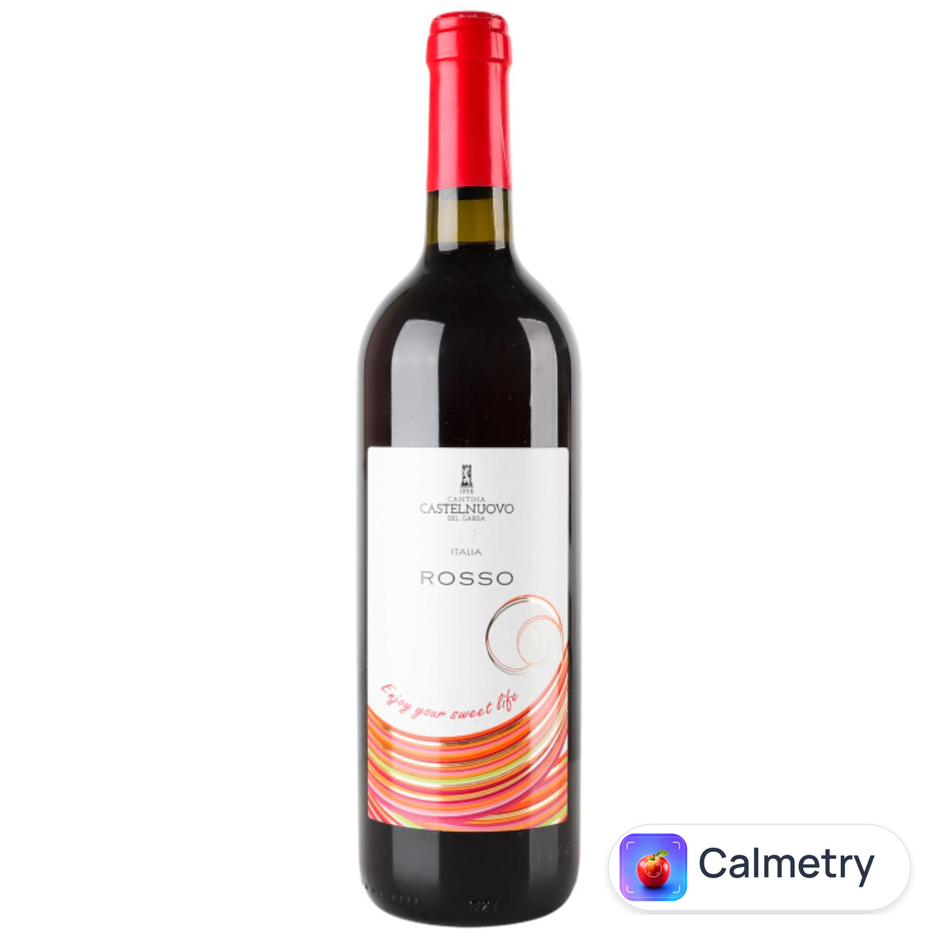 Вино Castelnuovo Vino Rosso червоне напівсолодке 11% 0,75л