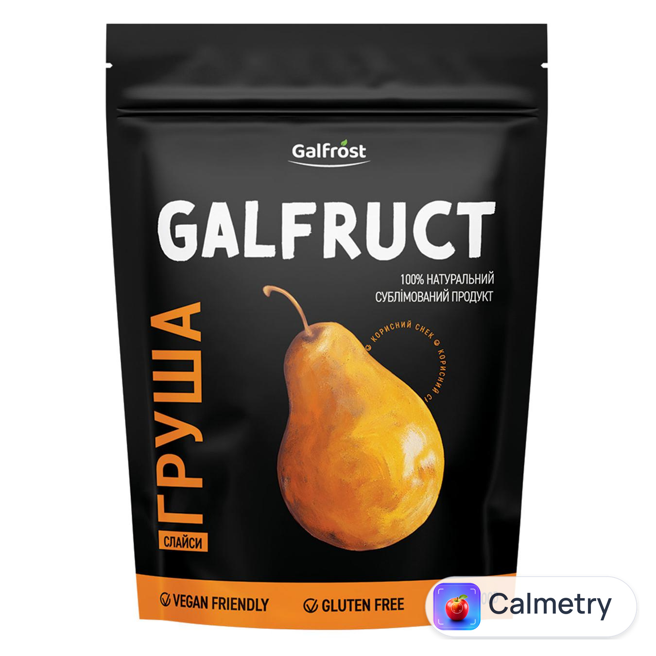 Груша Galfruct слайс сублімована 20г — фото продукту