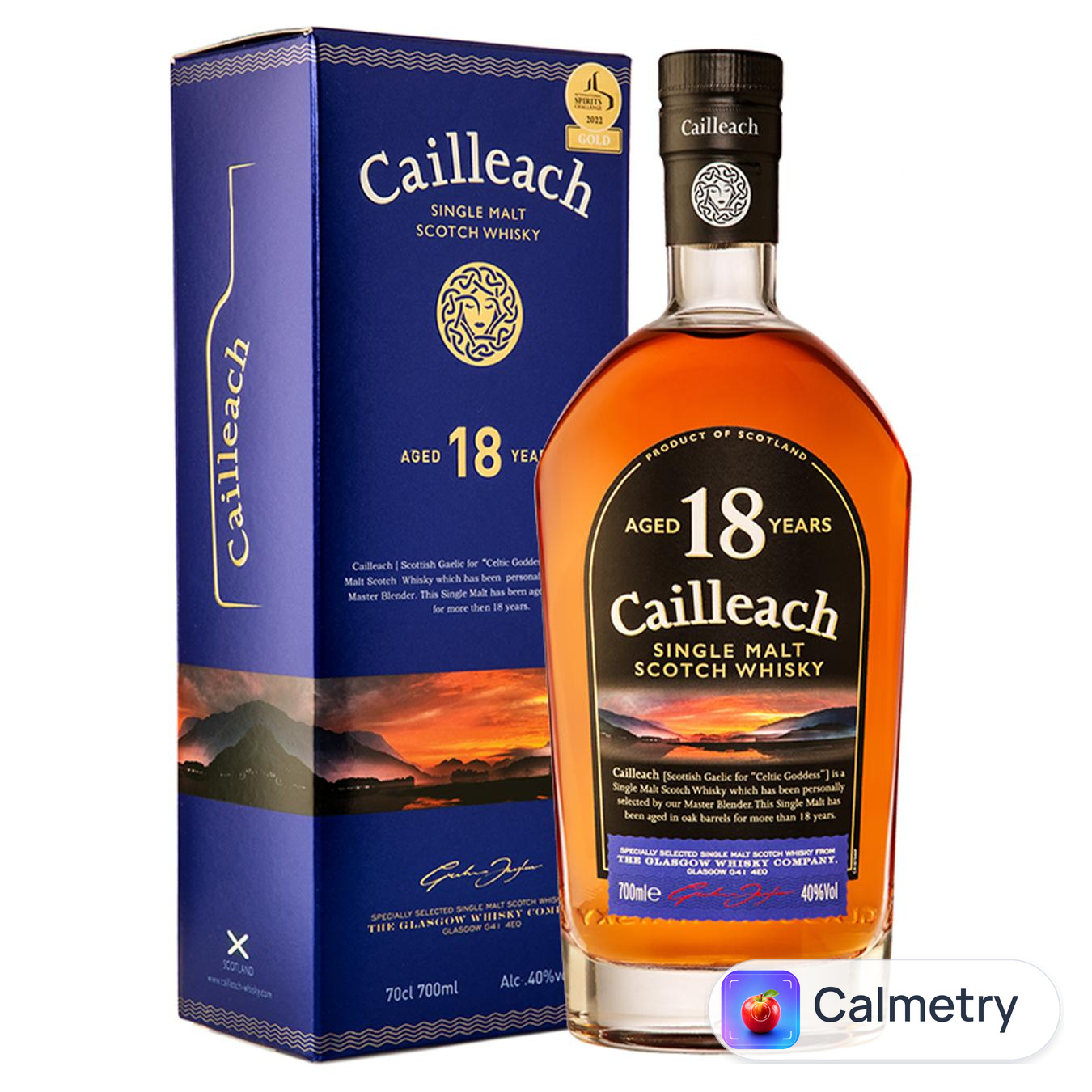 Віскі Cailleach 18yo 40% 0,7л