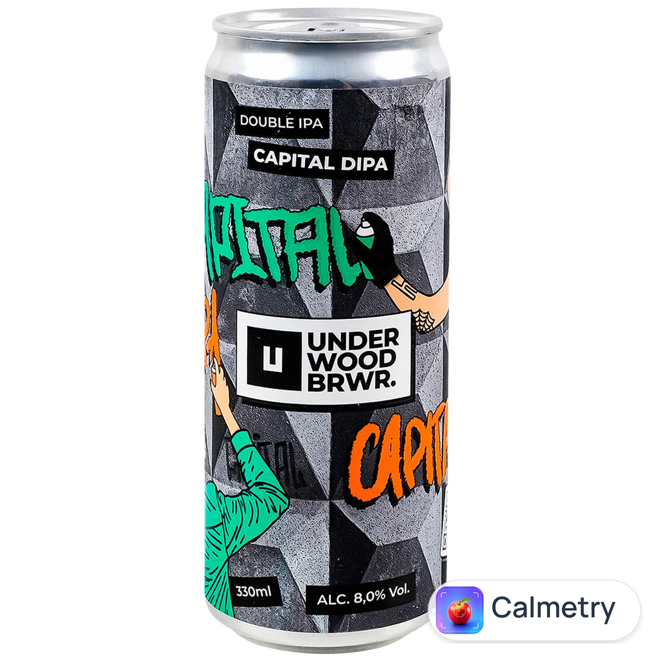 Пиво Underwood Brewery Capital Dipa світле 5% 0,33л