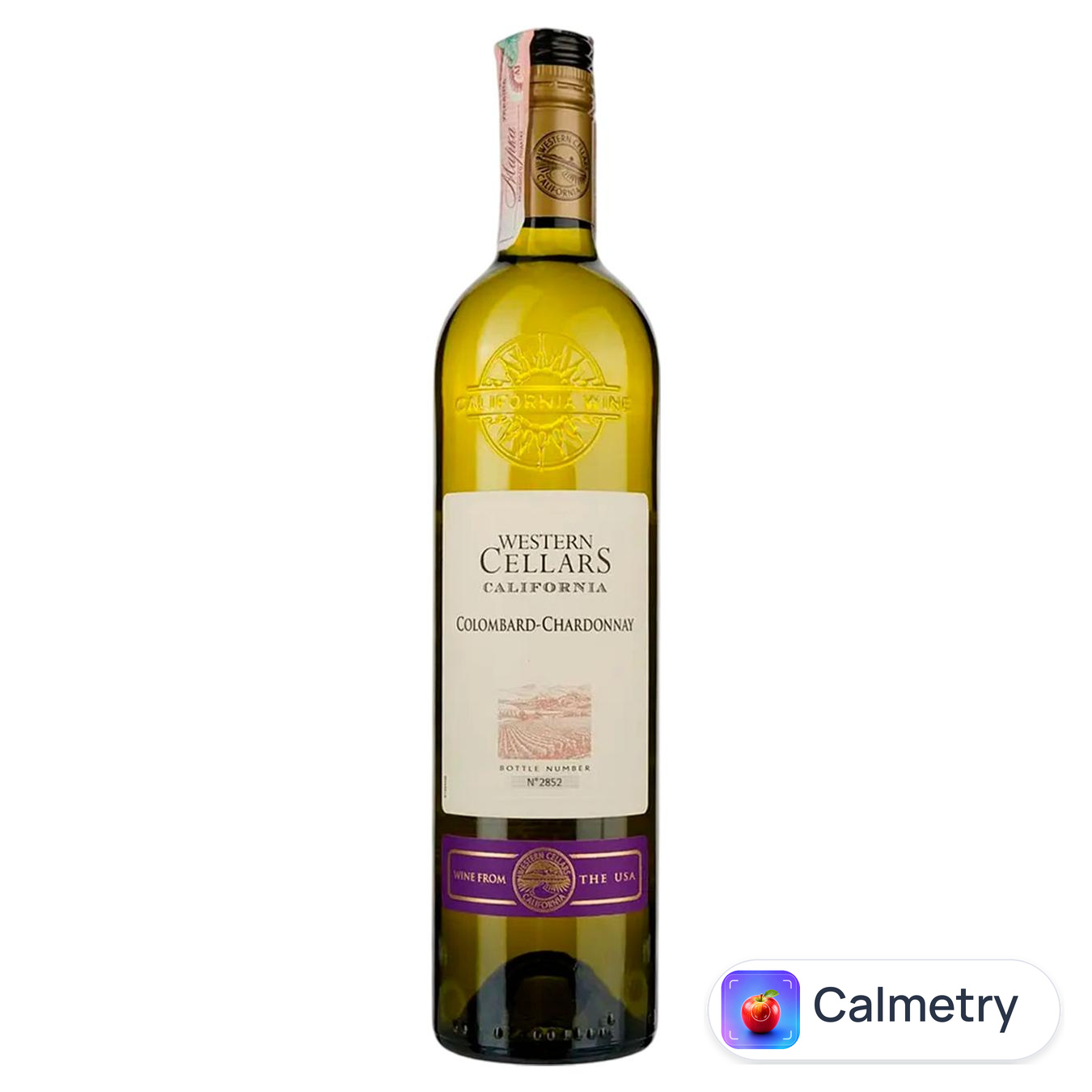 Вино Western Cellars Colombard-Chardonnay біле сухе 11,5% 0.75л