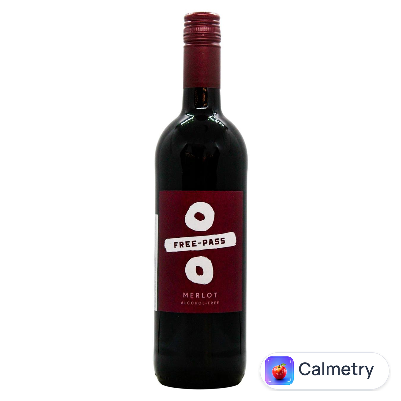 Вино Free Pass Merlot червоне безалкогольне 0,75л