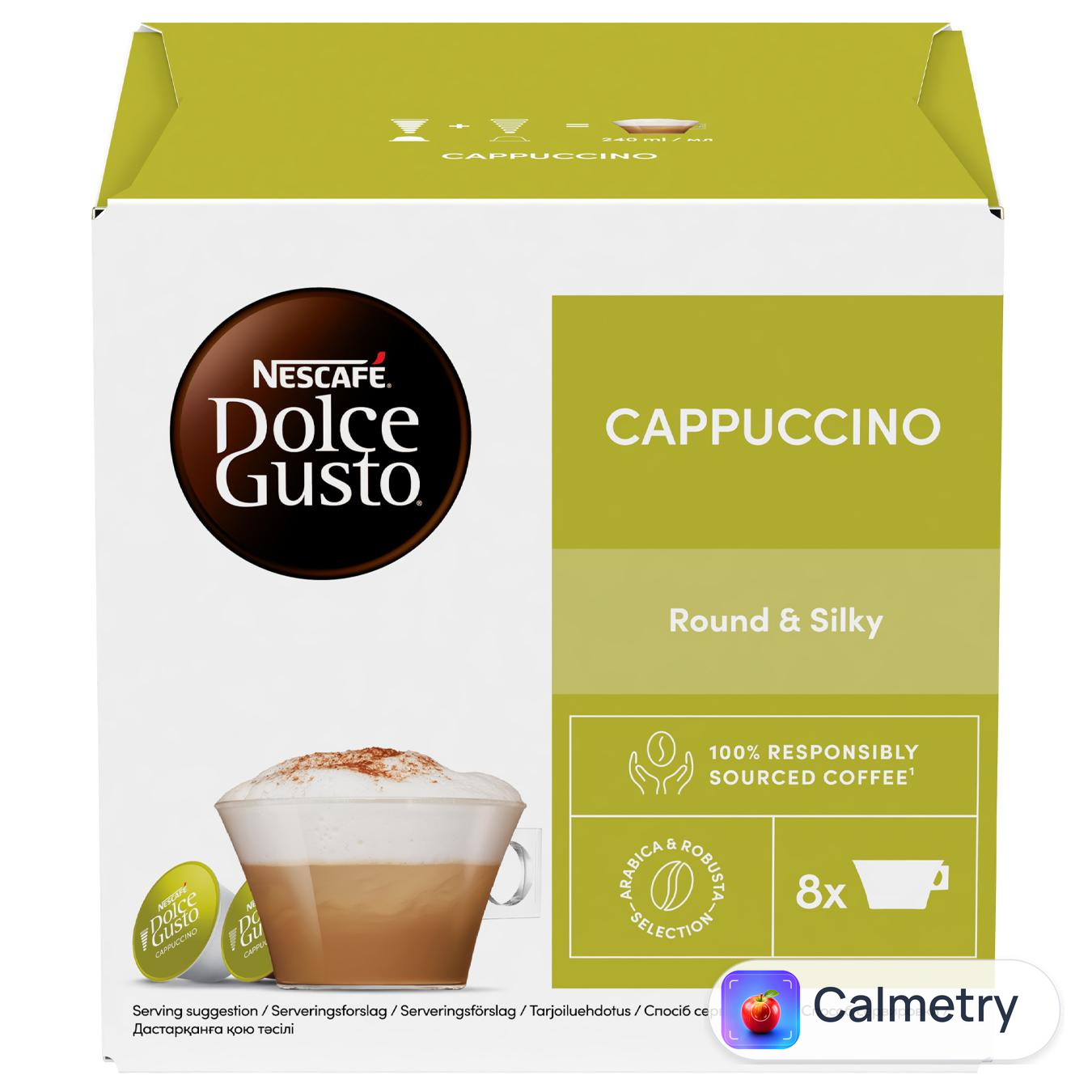 Кава в капсулах NESCAFÉ® DOLCE GUSTO® Cappuccino 186,4г 16шт