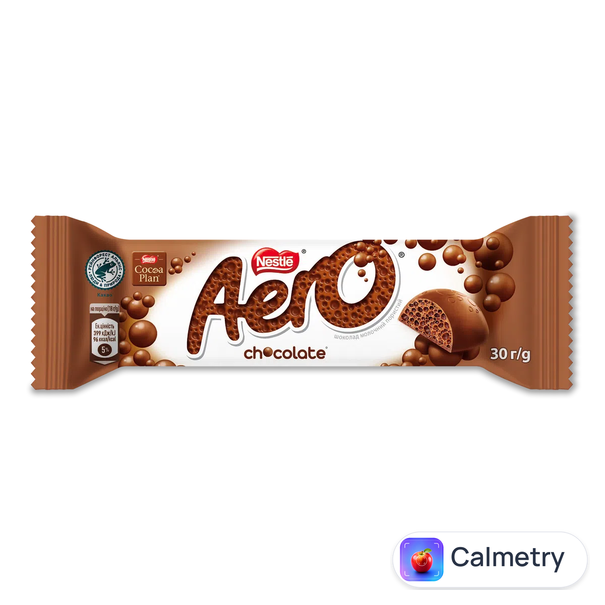 Батончик Aero у молочному шоколаді 30г