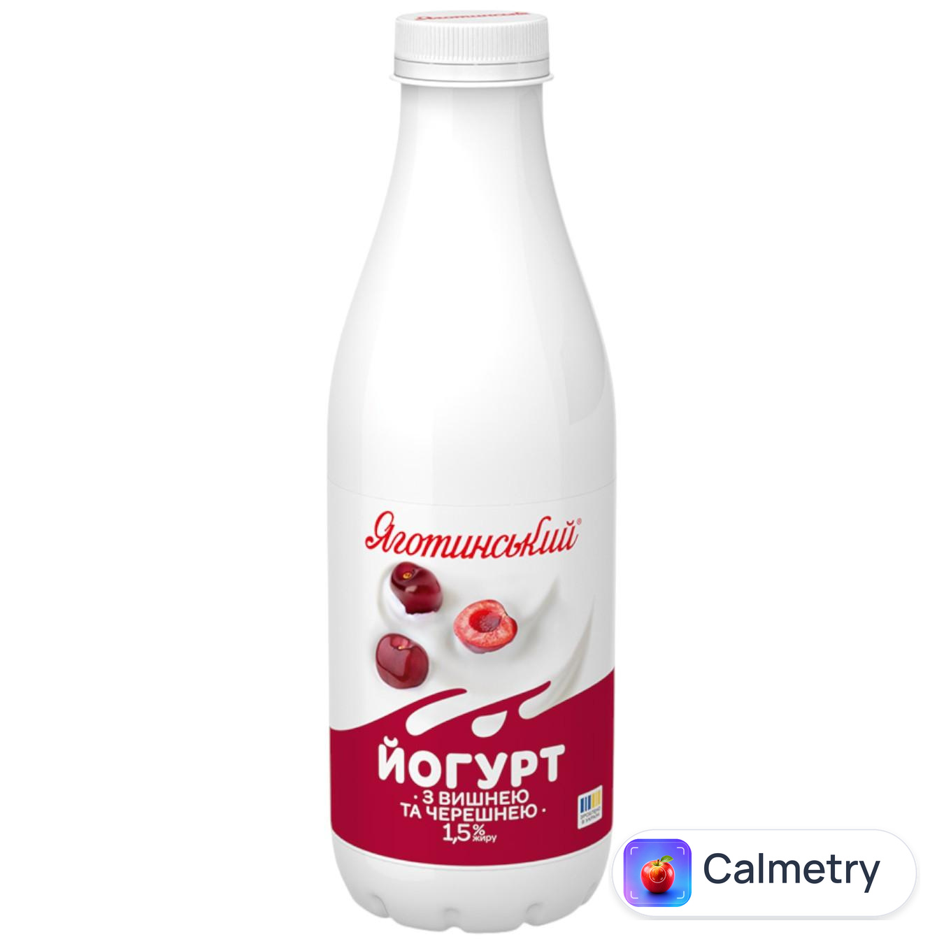 Йогурт Яготинський з вишнею та черешнею 1,5% 750г