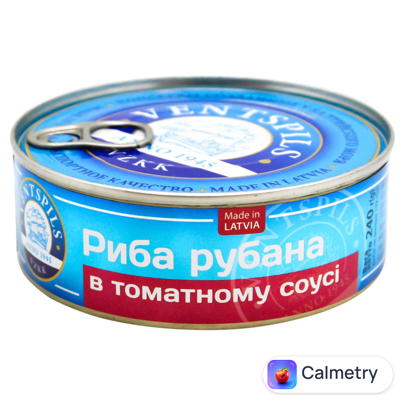 Риба Ventspils рубана в томатному соусі 240г