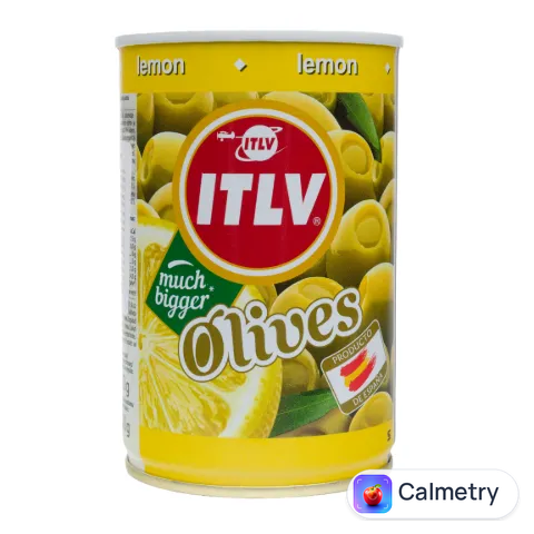 Оливки ITLV зелені фаршировані лимоном