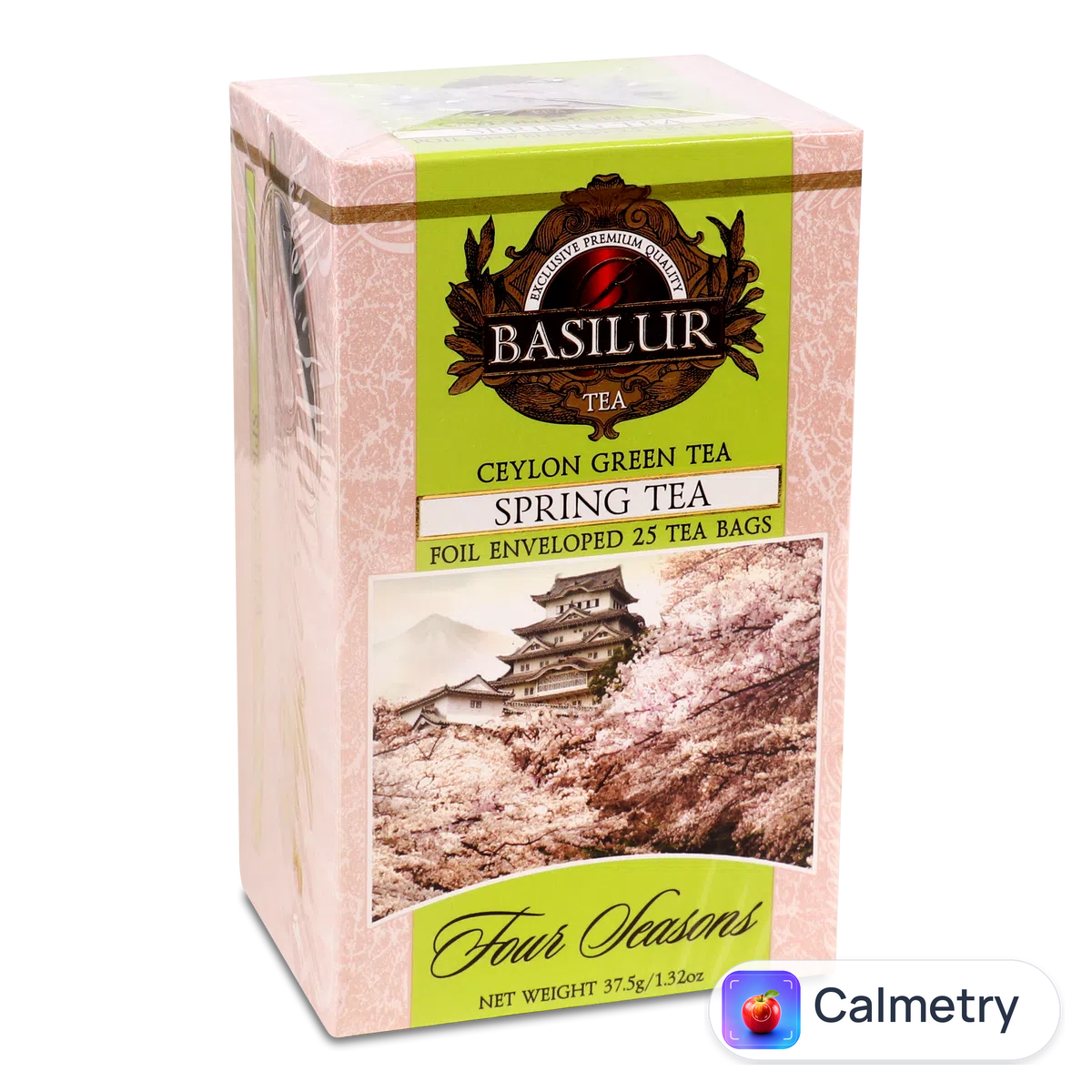 Чай зелений Basilur Four Seasons з вишнею 25*1,5г