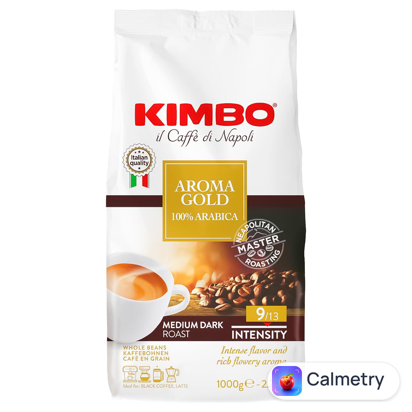 Кава в зернах Kimbo Aroma Gold 100% Arabica 1кг