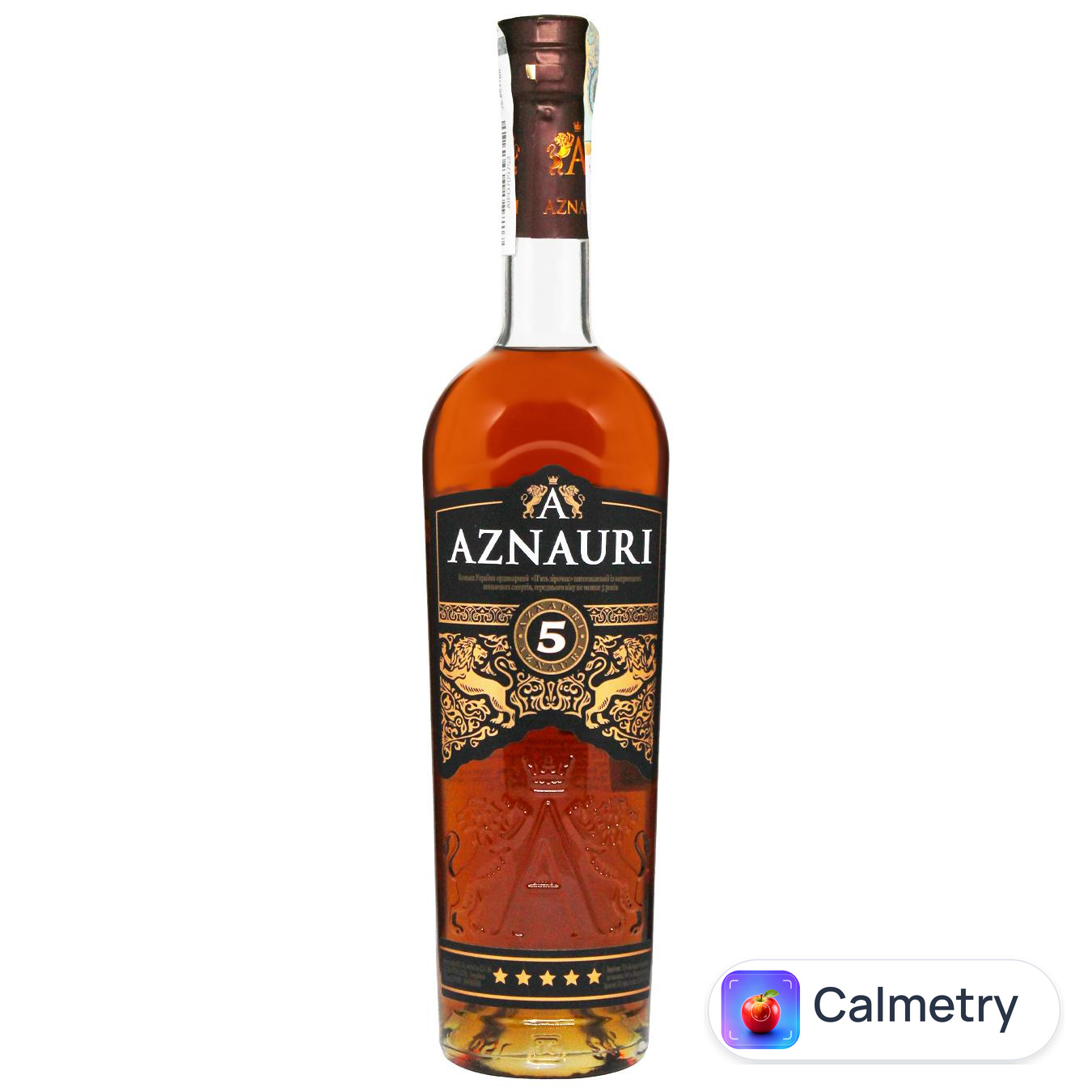 Бренді Aznauri 5 років 40% 0,5л