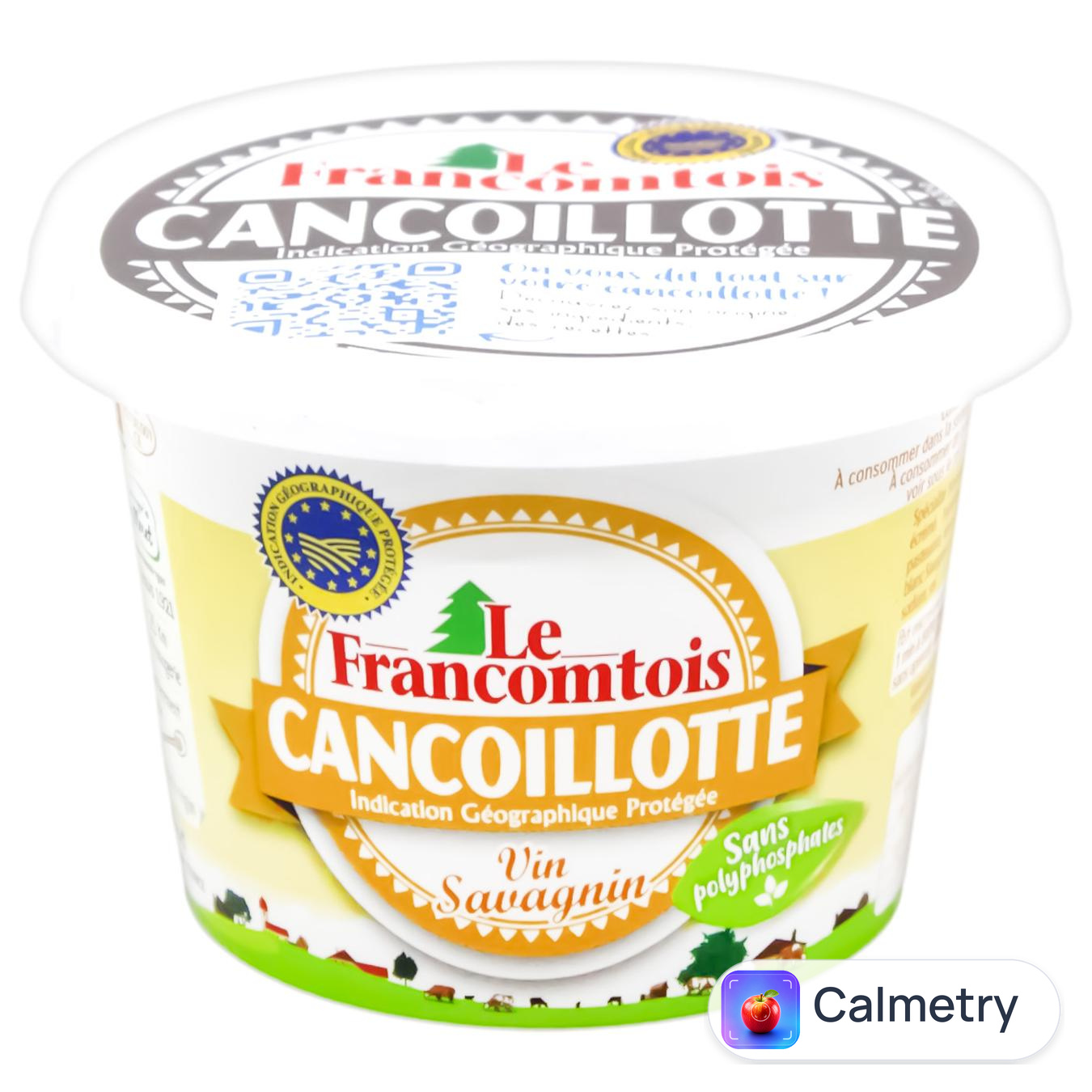 Крем-сир Le Francomtois Cancoillotte зі смаком білого вина 26,5% 250г Milleret