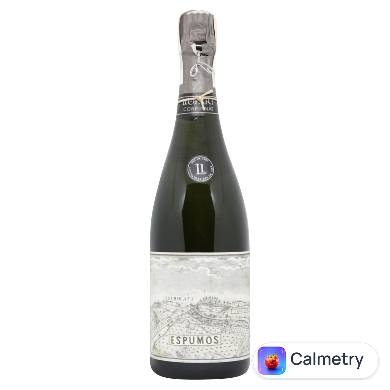 Вино ігристе Llopart Original 1887 Brut Nature біле брют 11,5% 0,75л