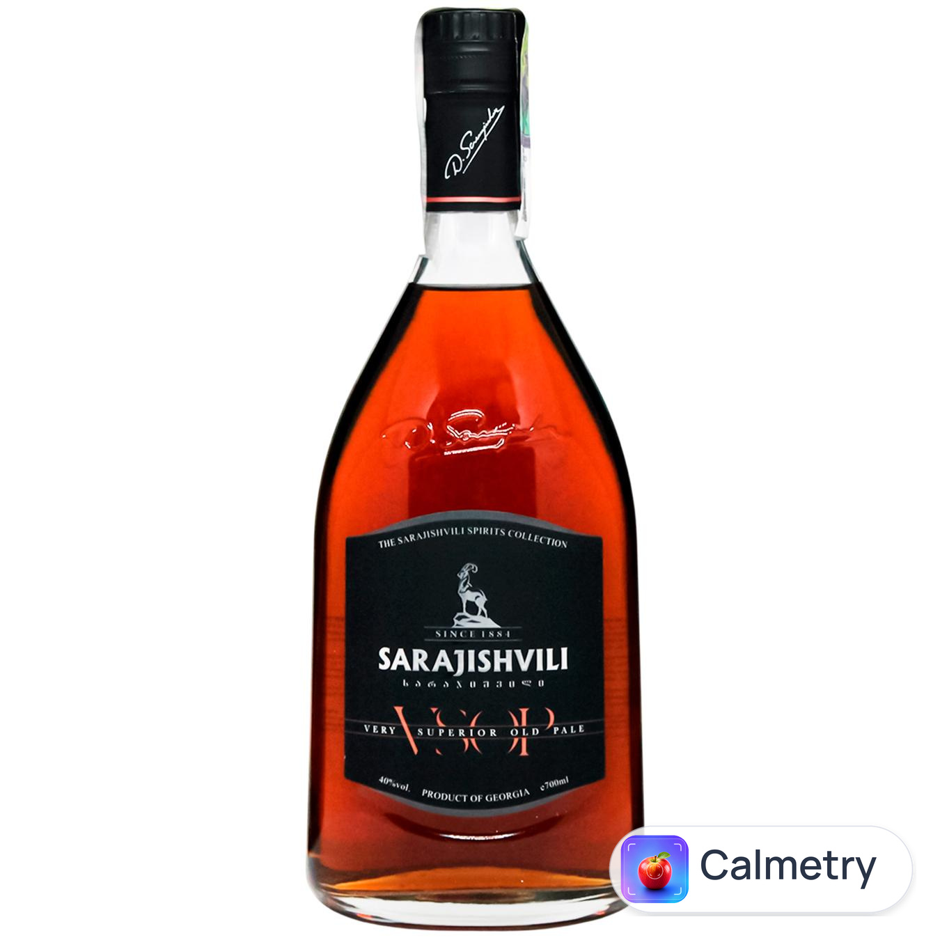 Бренді Sarajishvili VSОР 40% 0,7л — фото продукту