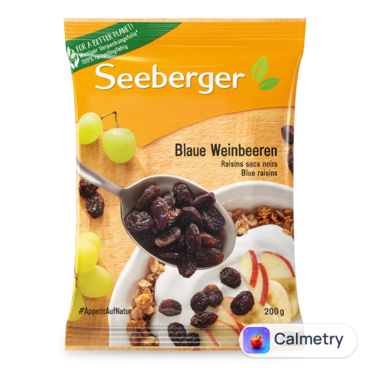 Родзинки Seeberger блакитні без кісточок 200г