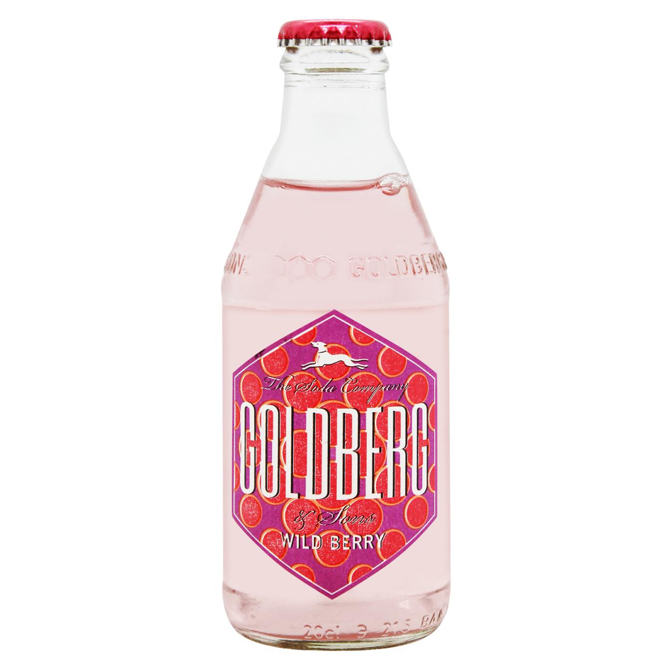 Напій газований Goldberg Тонік Wild Berry 200мл — фото продукту