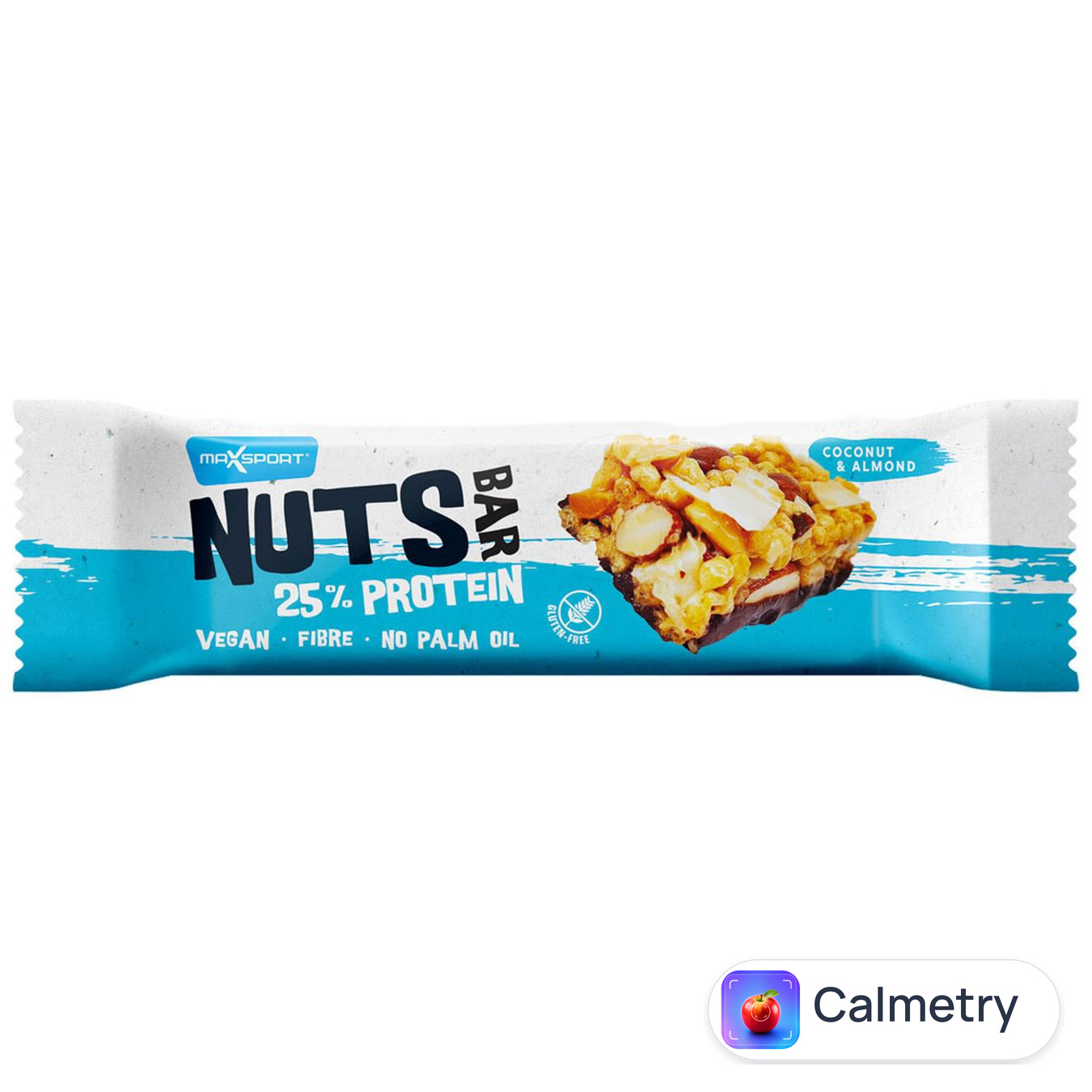 Батончик MaxSport Nuts Protein арахіс-мигдаль-кокосова стружка 40г