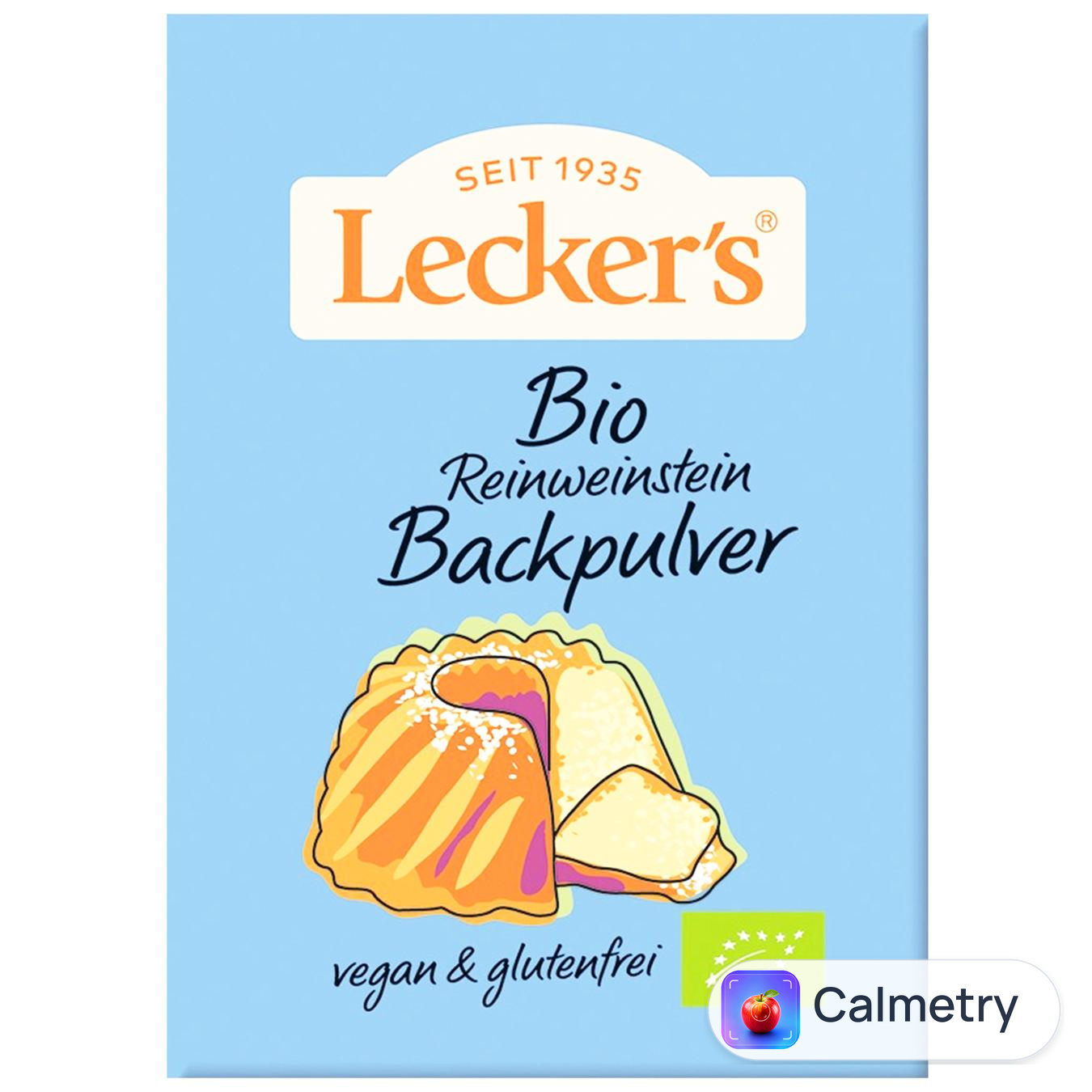 Розпушувач Lecker's для випічки органічний 4шт х 21г