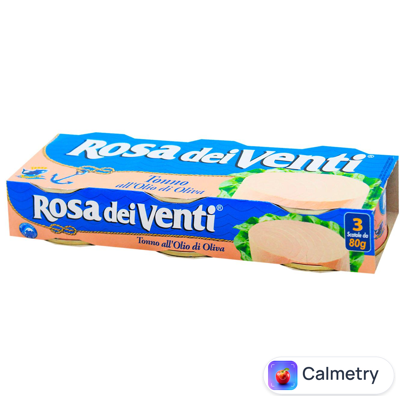 Тунець Callipo Rosa dei Venti в оливковій олії 3х80г