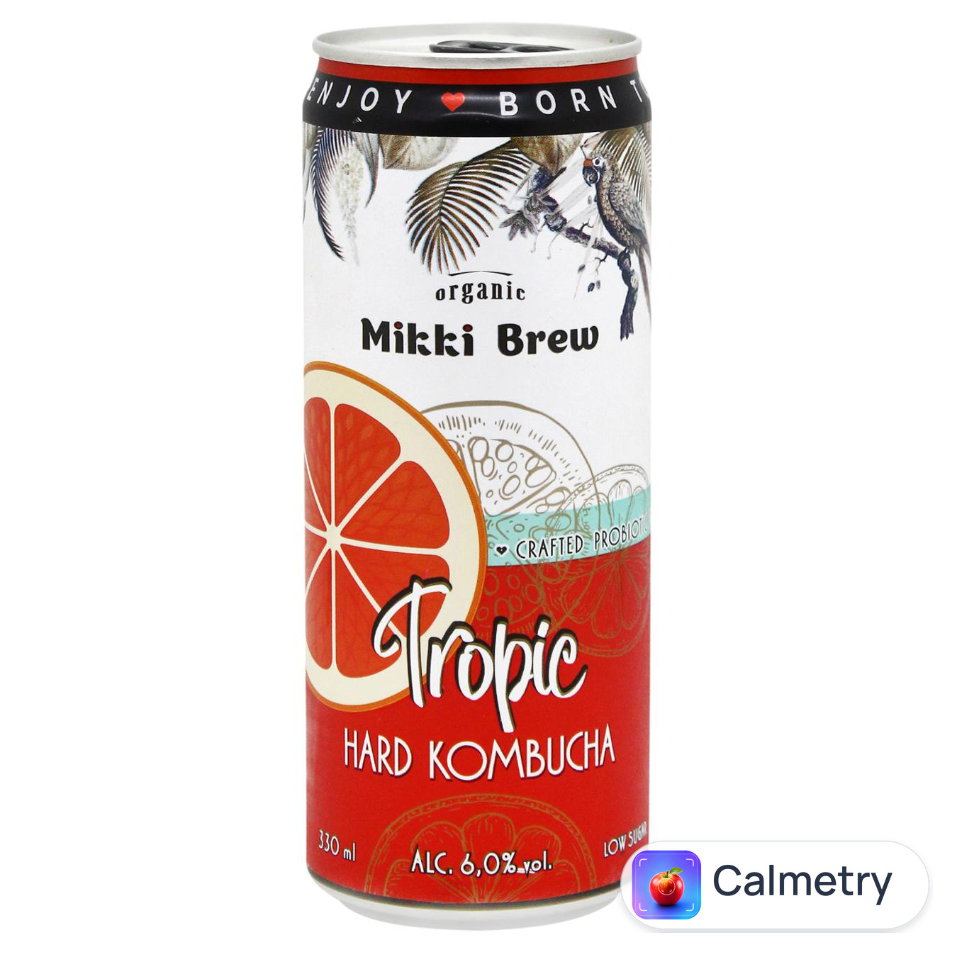 Напій слабоалкогольний Mikki Brew Tropic Комбуча газований 6% 0,33л — фото продукту