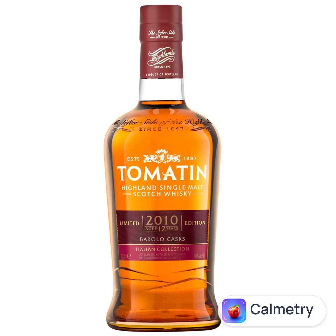 Віскі Tomatin Italian Collection Barolo Casks 12 років 46% 0,7л