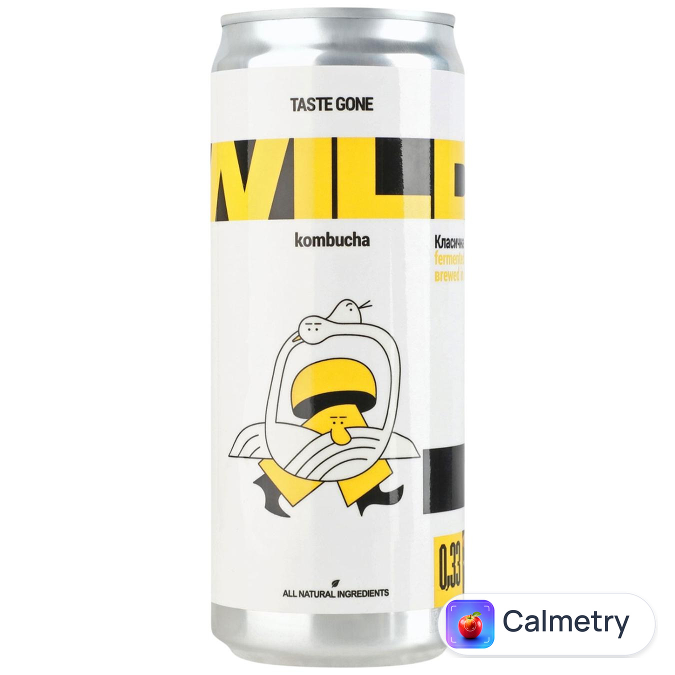 Комбуча Wild Kombucha Класична 0,33л