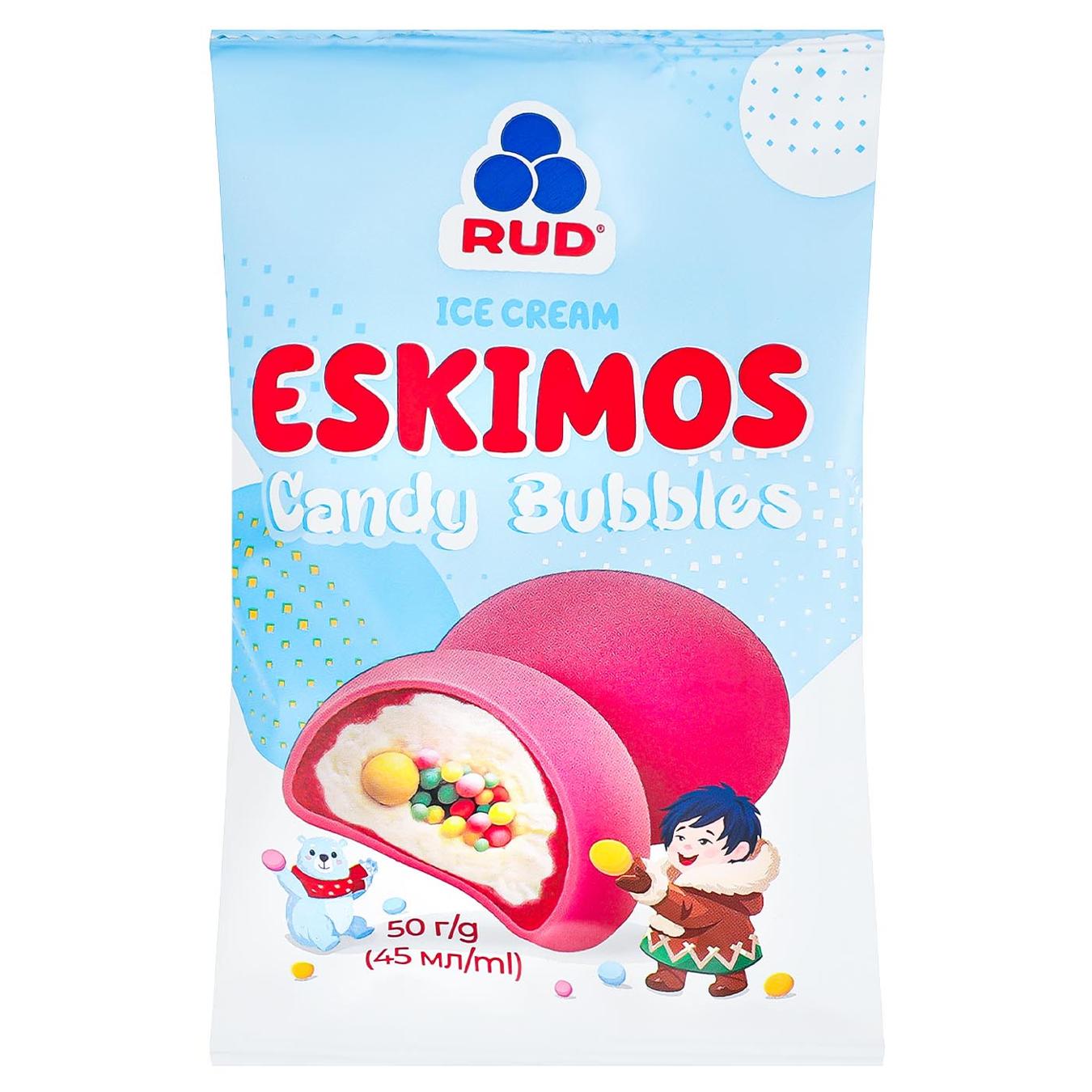 Морозиво Рудь Candy Bubbles 50г — фото продукту