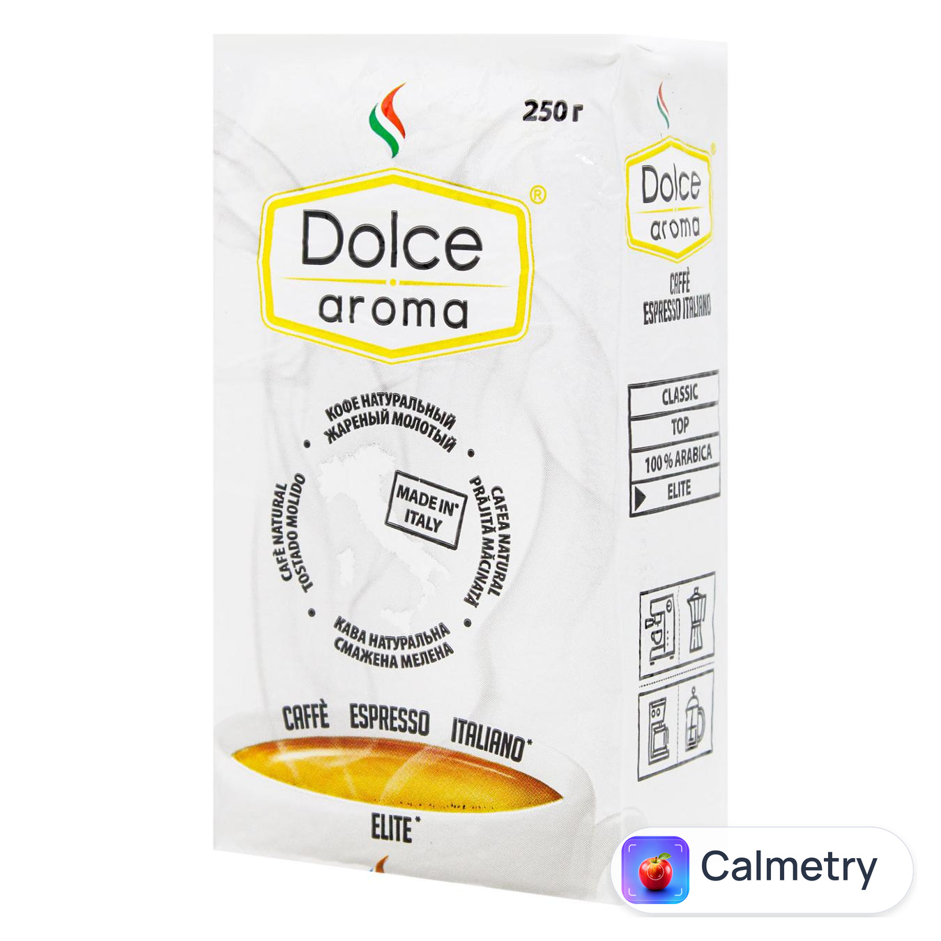 Кава мелена Dolce Aroma Elite 250г — фото продукту