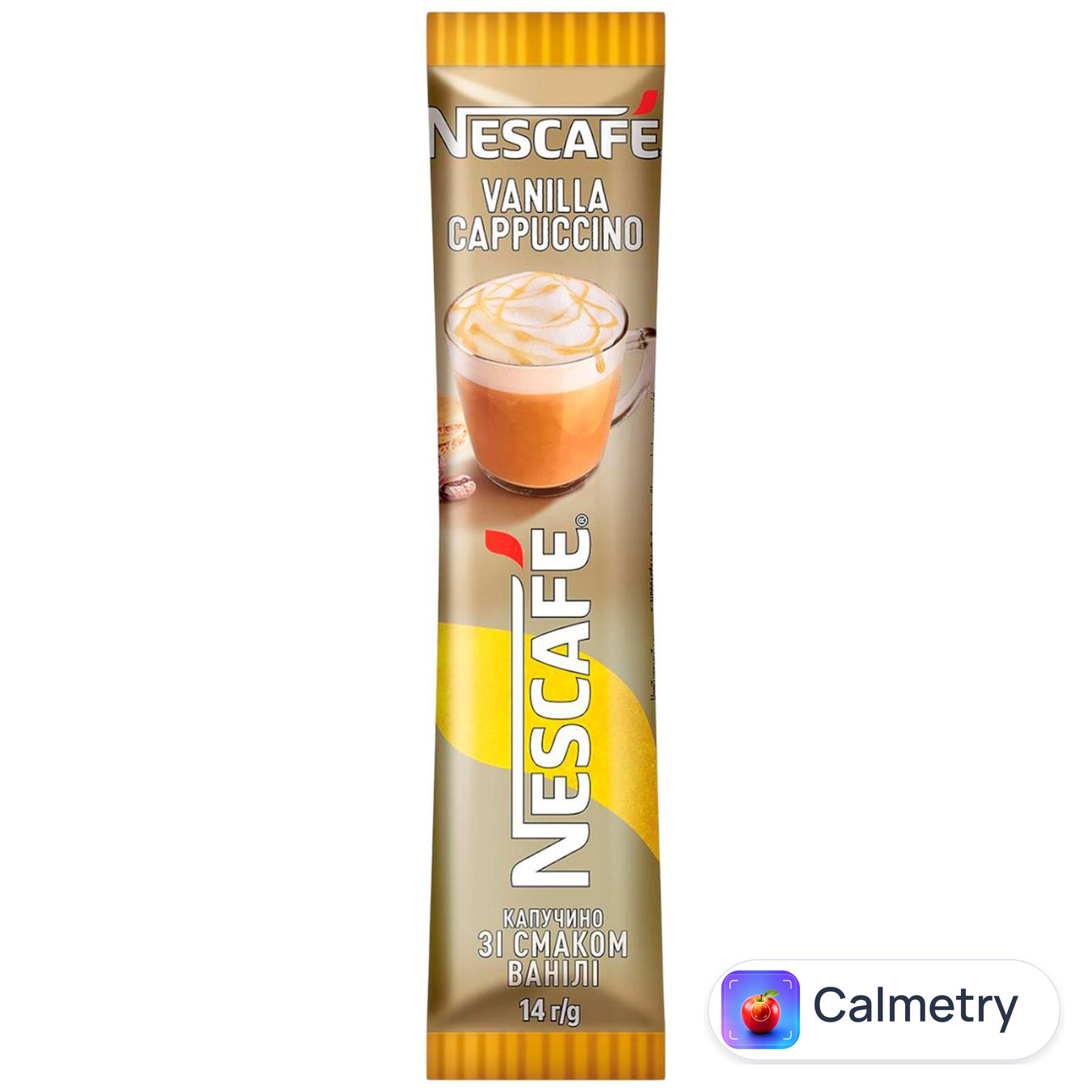 Напій кавовий NESCAFÉ® Капучино ваніль 14г — фото продукту