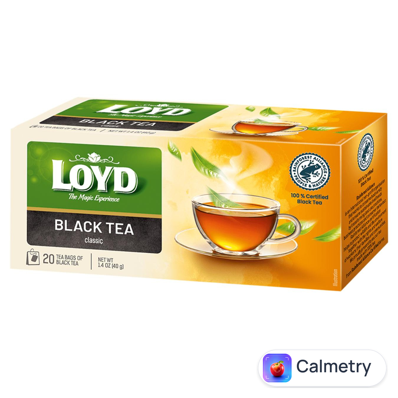 Чай чорний Loyd 1,75г*20шт — фото продукту