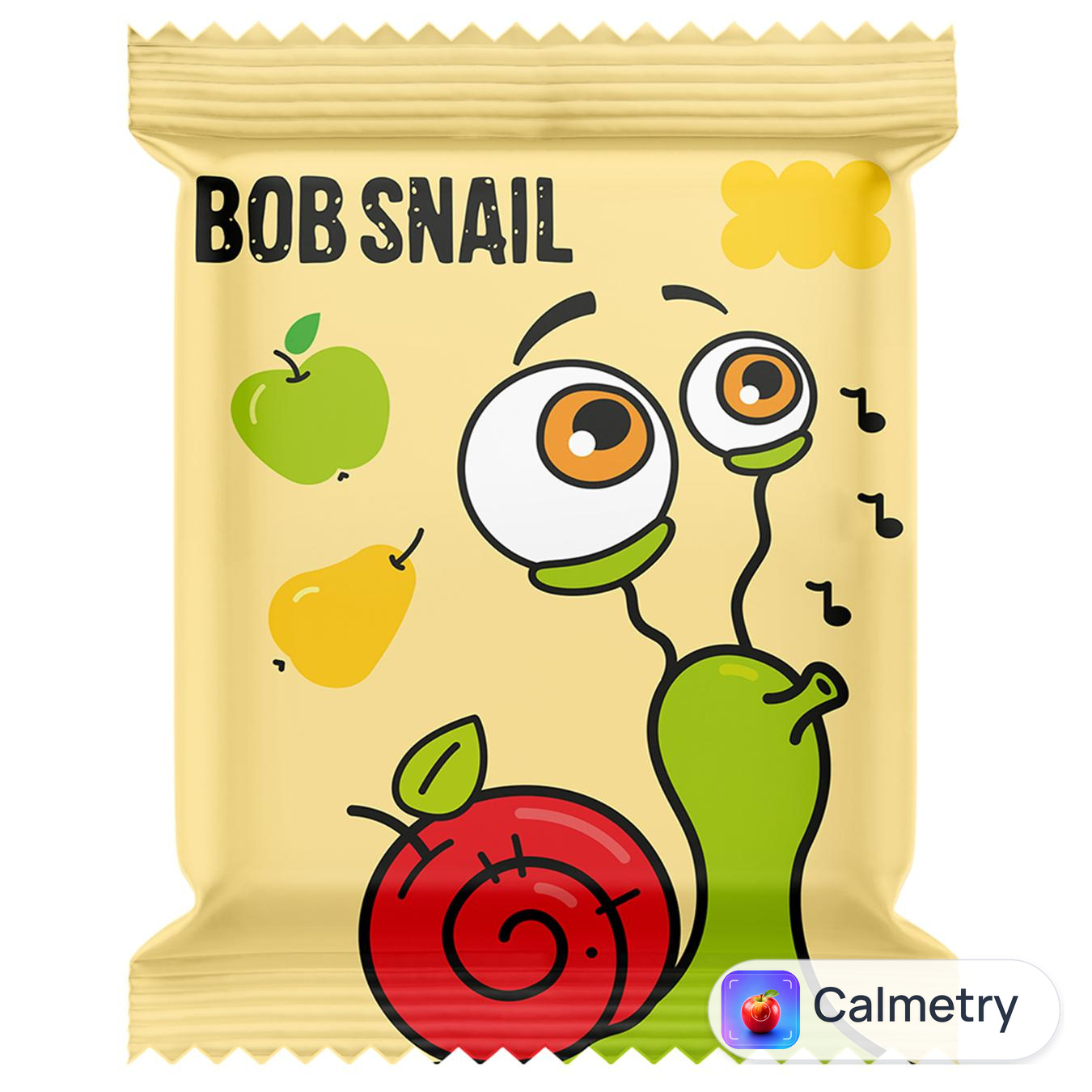 Цукерки Bob Snail Яблуко-груша 10г — фото продукту