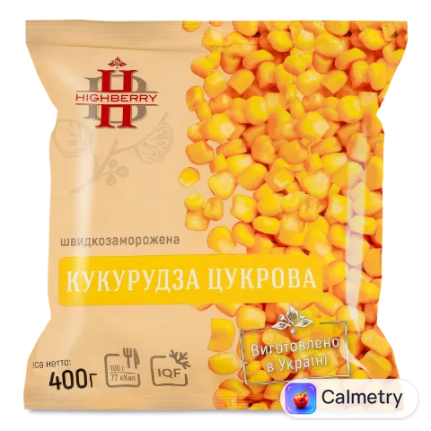 Кукурудза Highberry цукрова швидкозаморожена