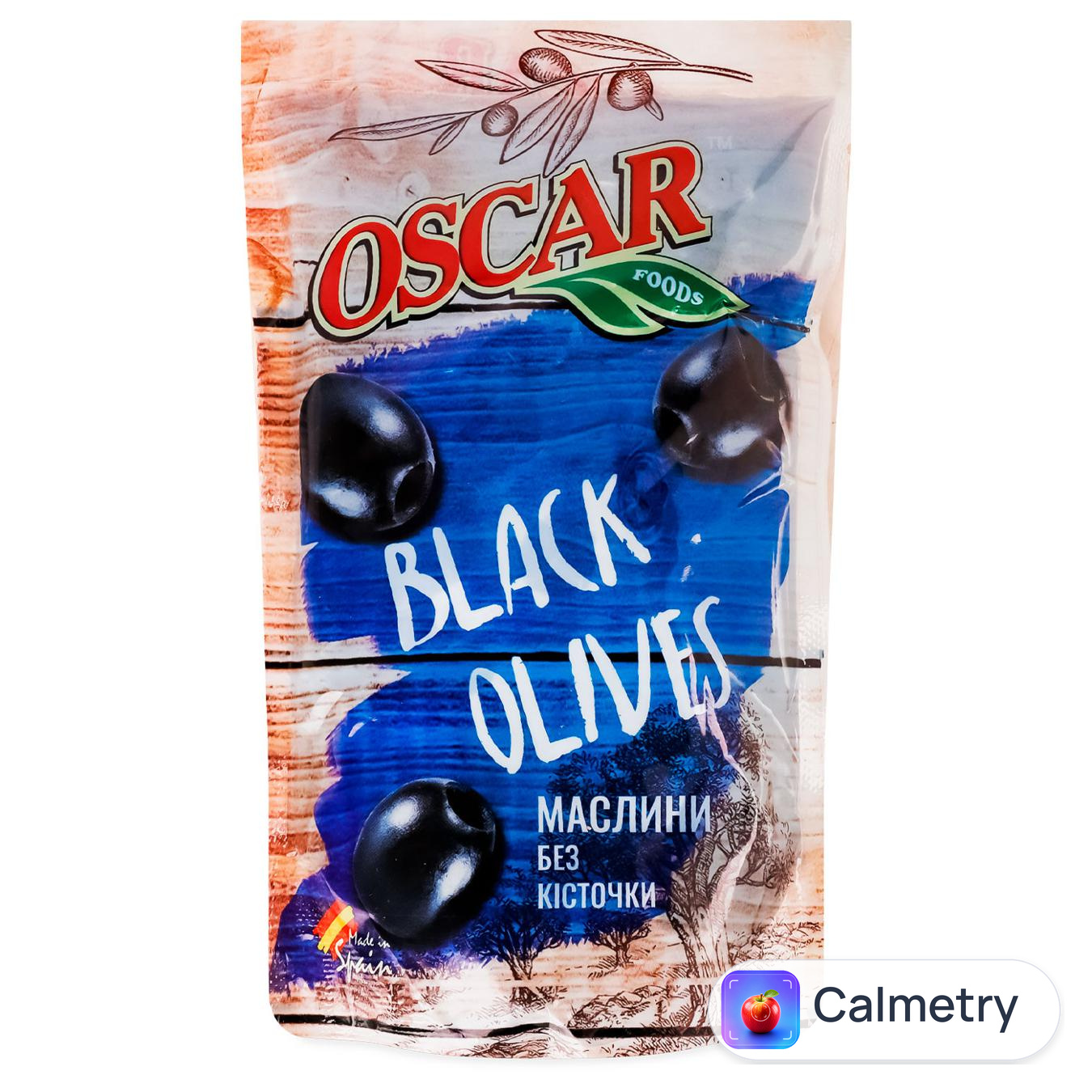 Маслини Oscar без кісточки 185г