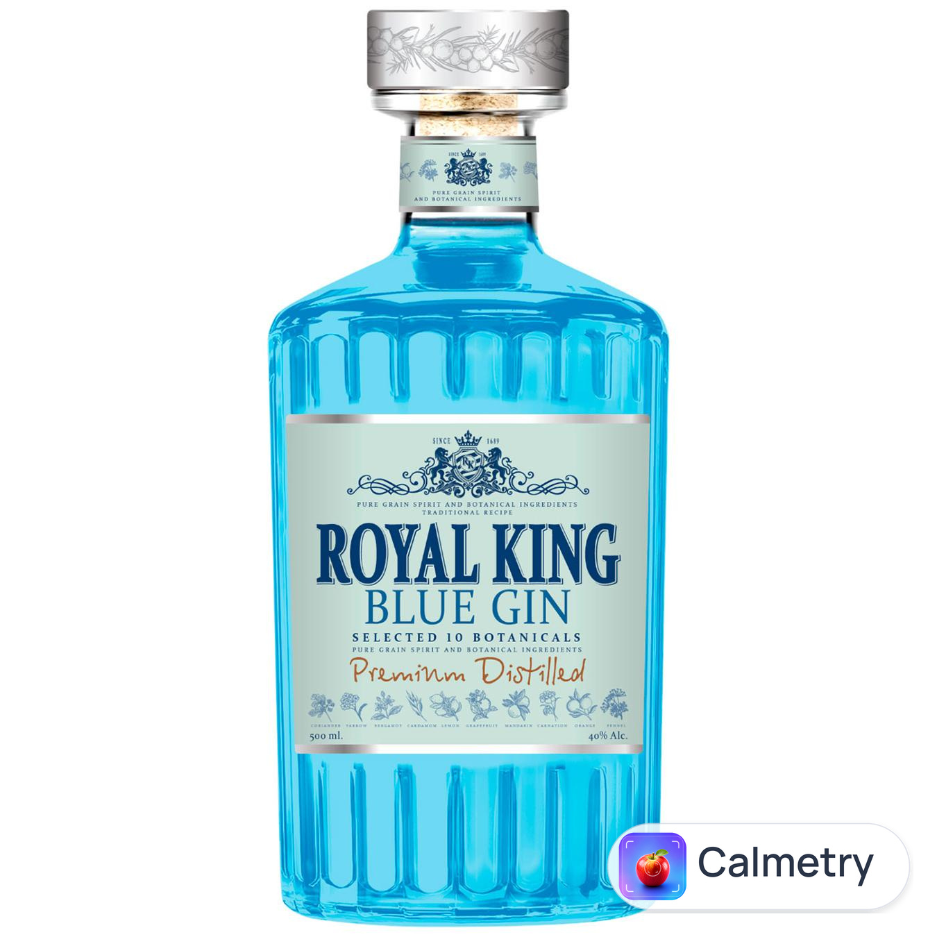 Настоянка Royal King Blue Gin 40% 0,5л