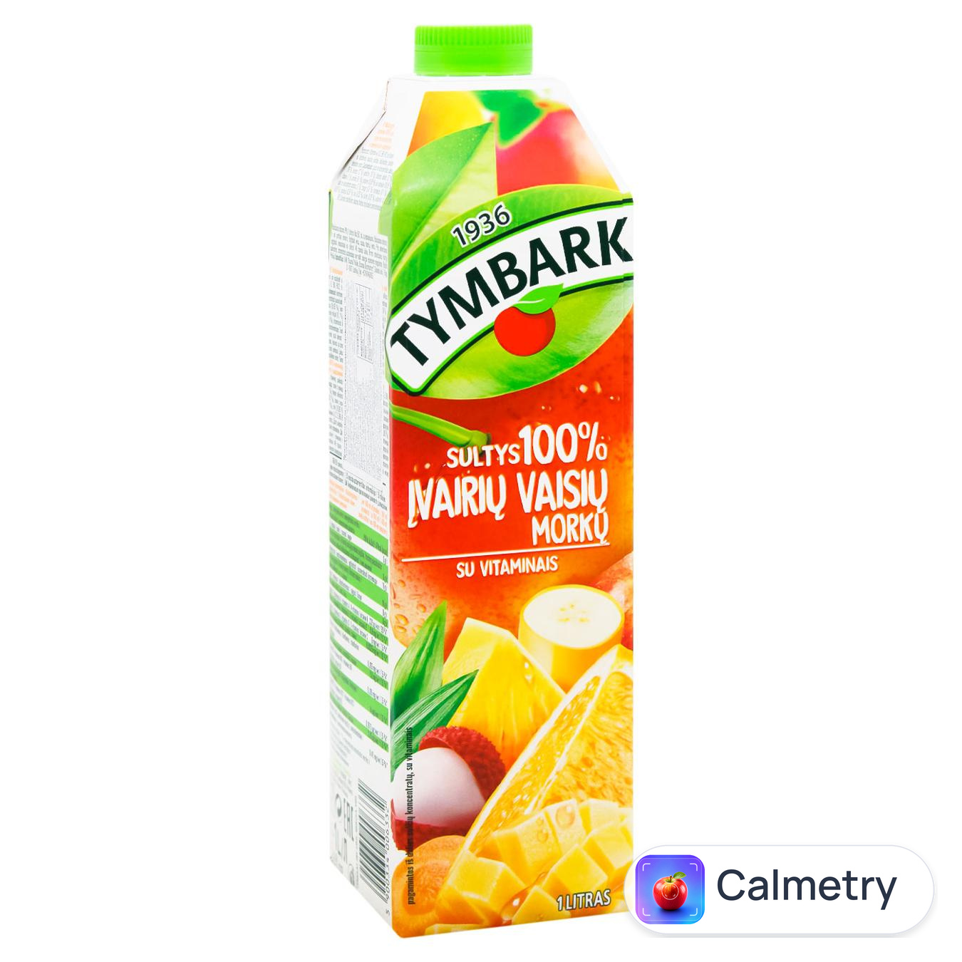 Сік Tymbark Мультифрукт з морквою 1л — фото продукту