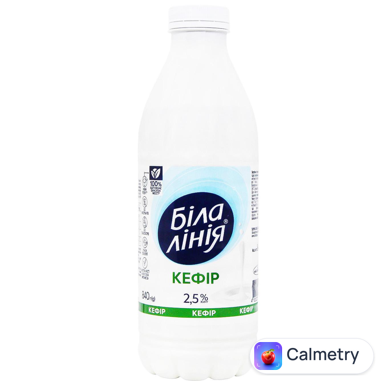 Кефір Біла Лінія 2,5% 840г
