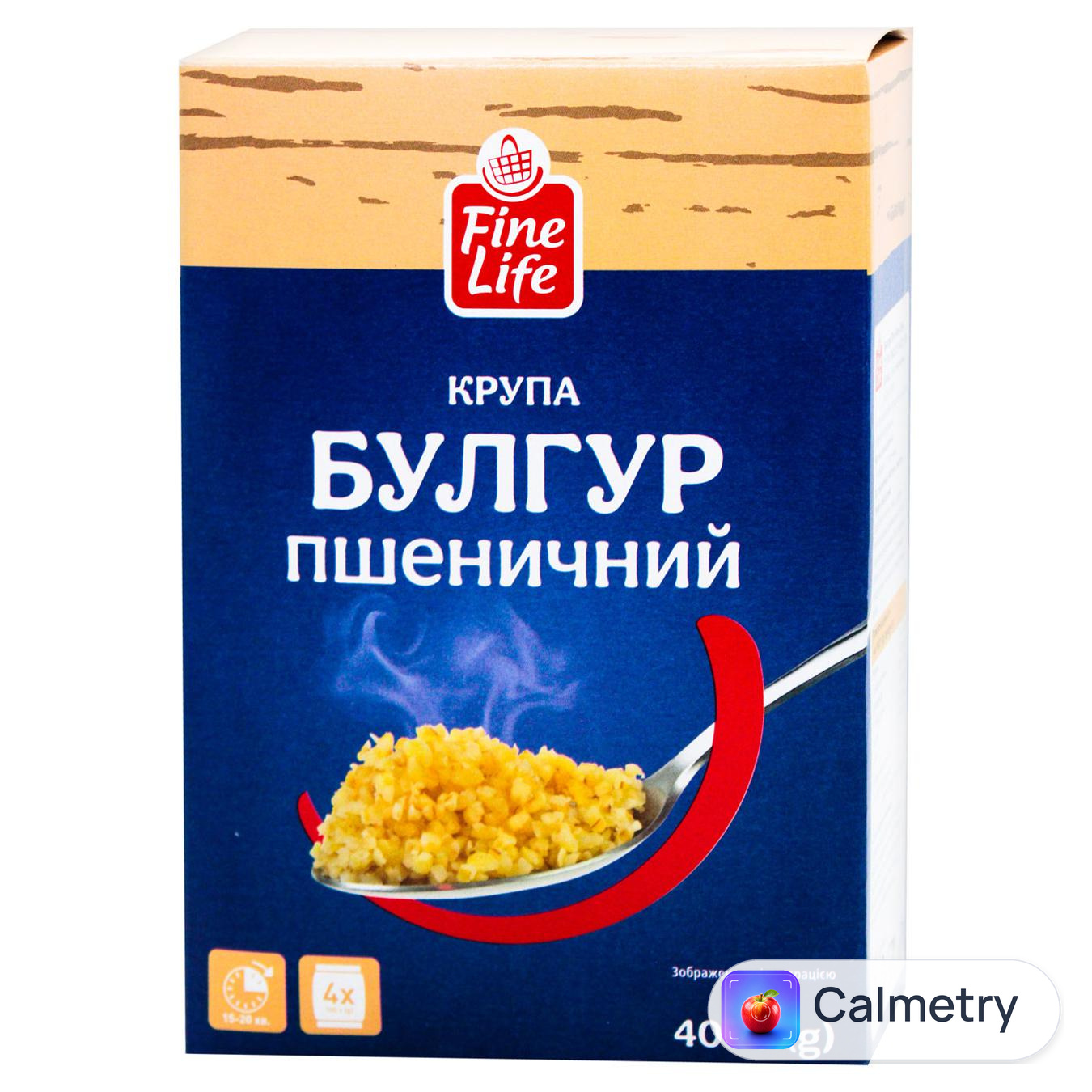 Булгур Fine Life в пакетах 100г х 4шт