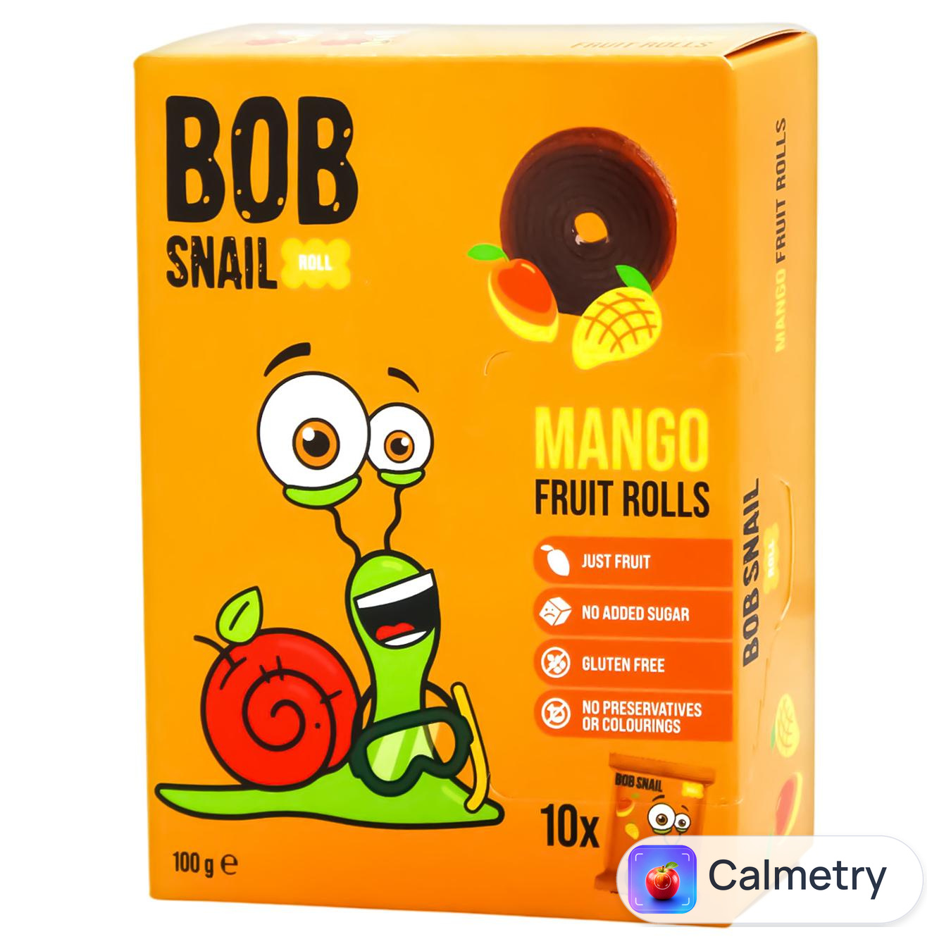 Цукерки Bob Snail манго 100г — фото продукту